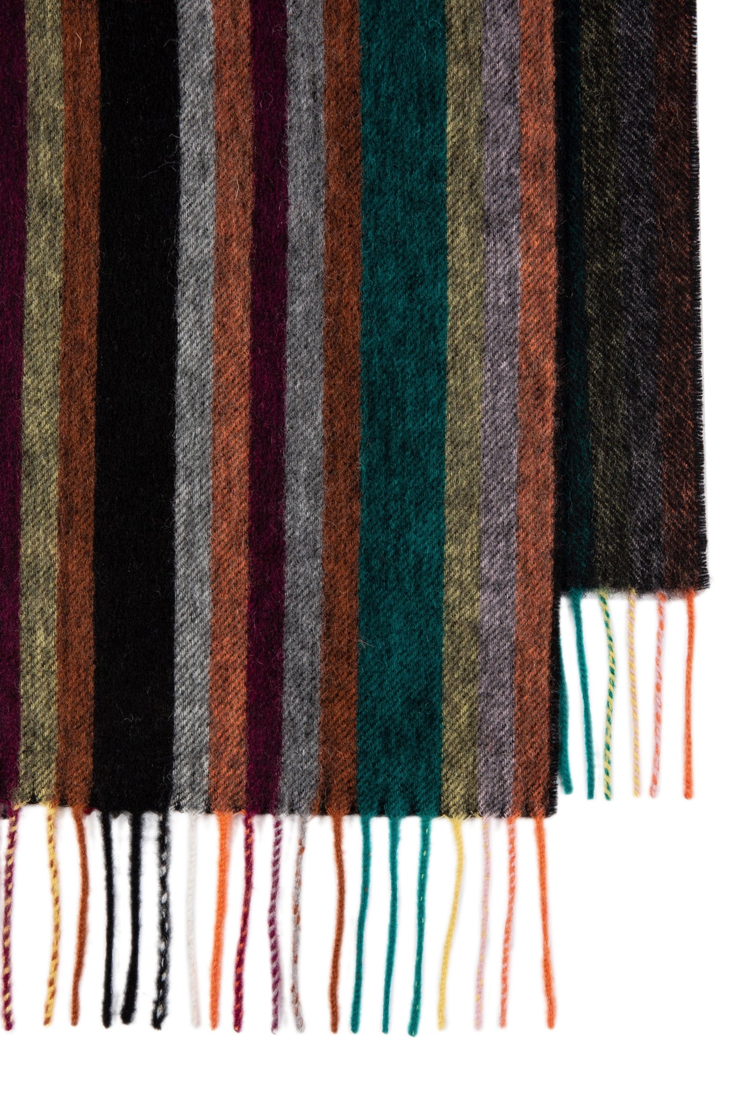 SCARF ARTIST WOOL MULTI COLOURED 2