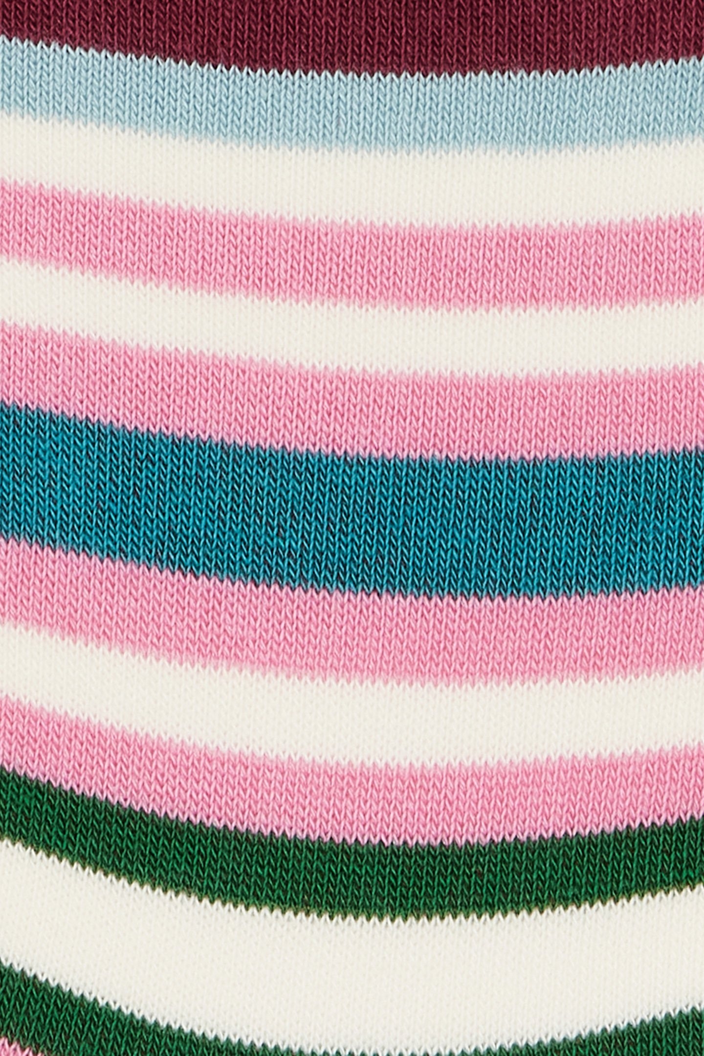 SOCK GILLY STRIPE BURGUNDY/ BORDE 3