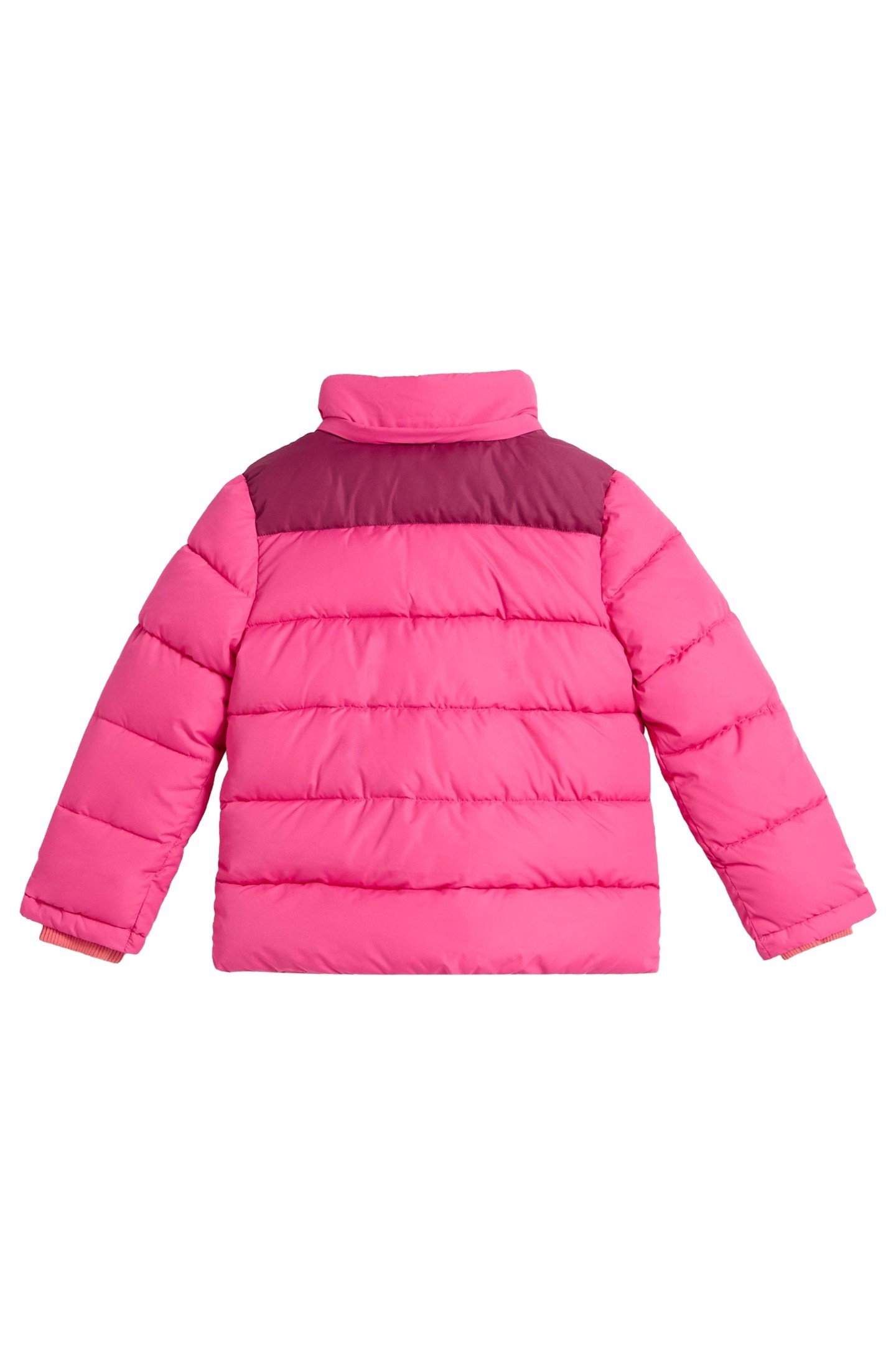 SHORT PUFFER COAT BRIGHT PINK 2