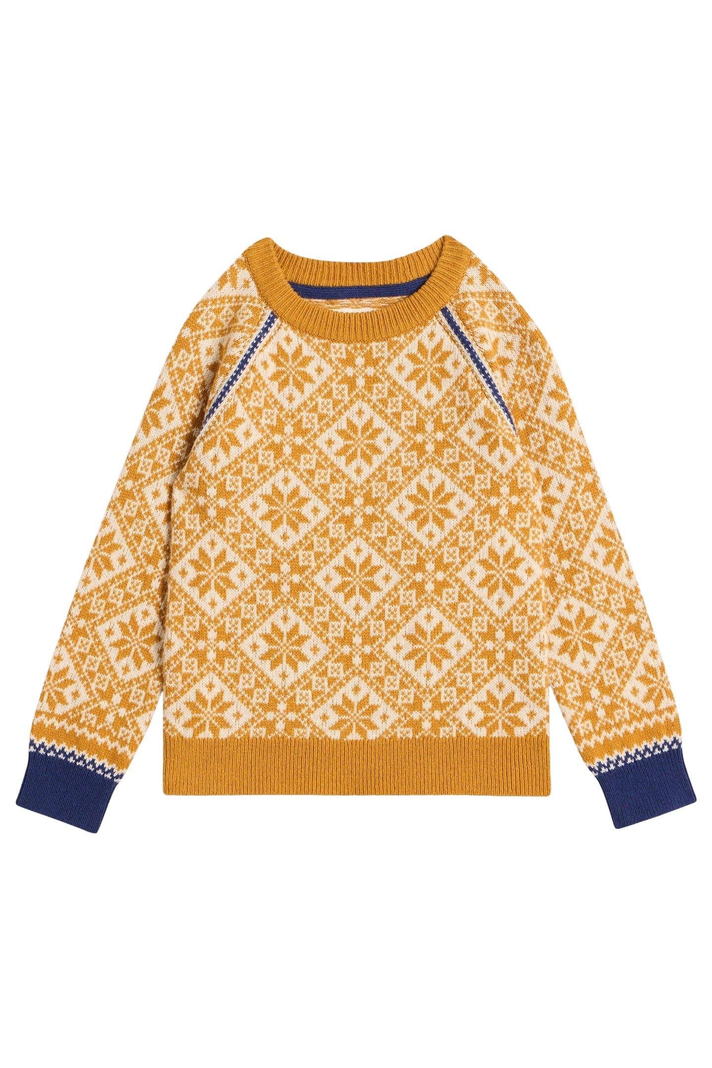 ALL OVER FAIRISLE JUMPER YELLOW MULTI 1
