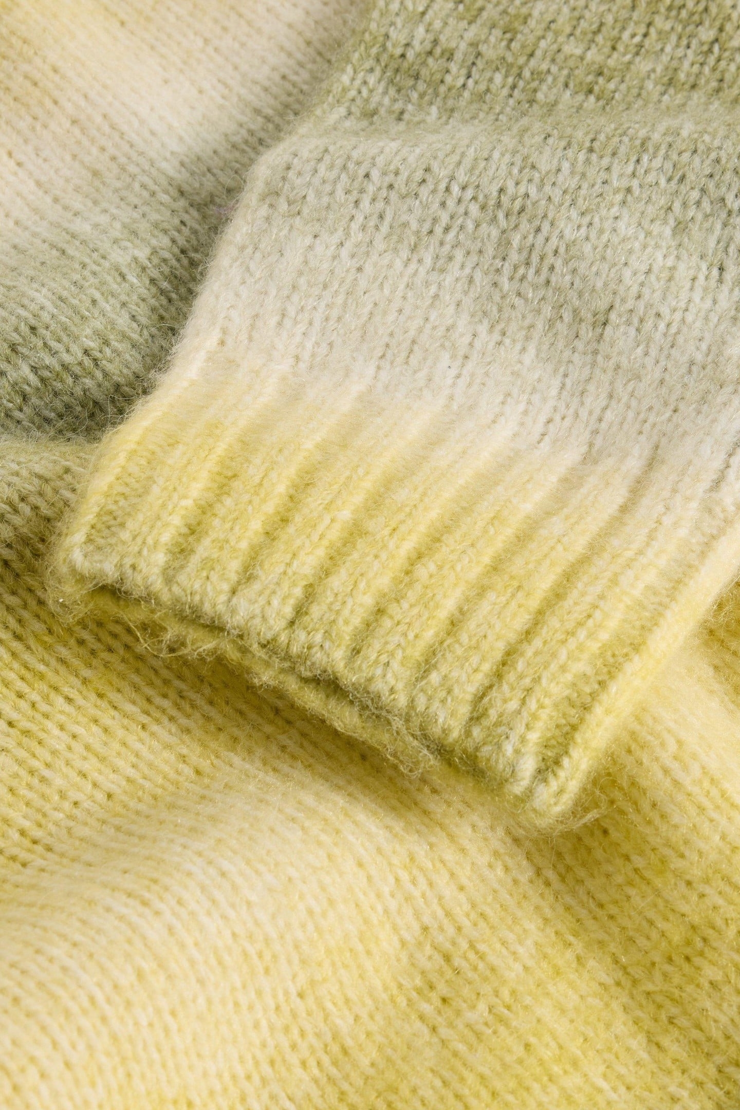 SPACE DYE JUMPER CHARTREUSE MULTI 2