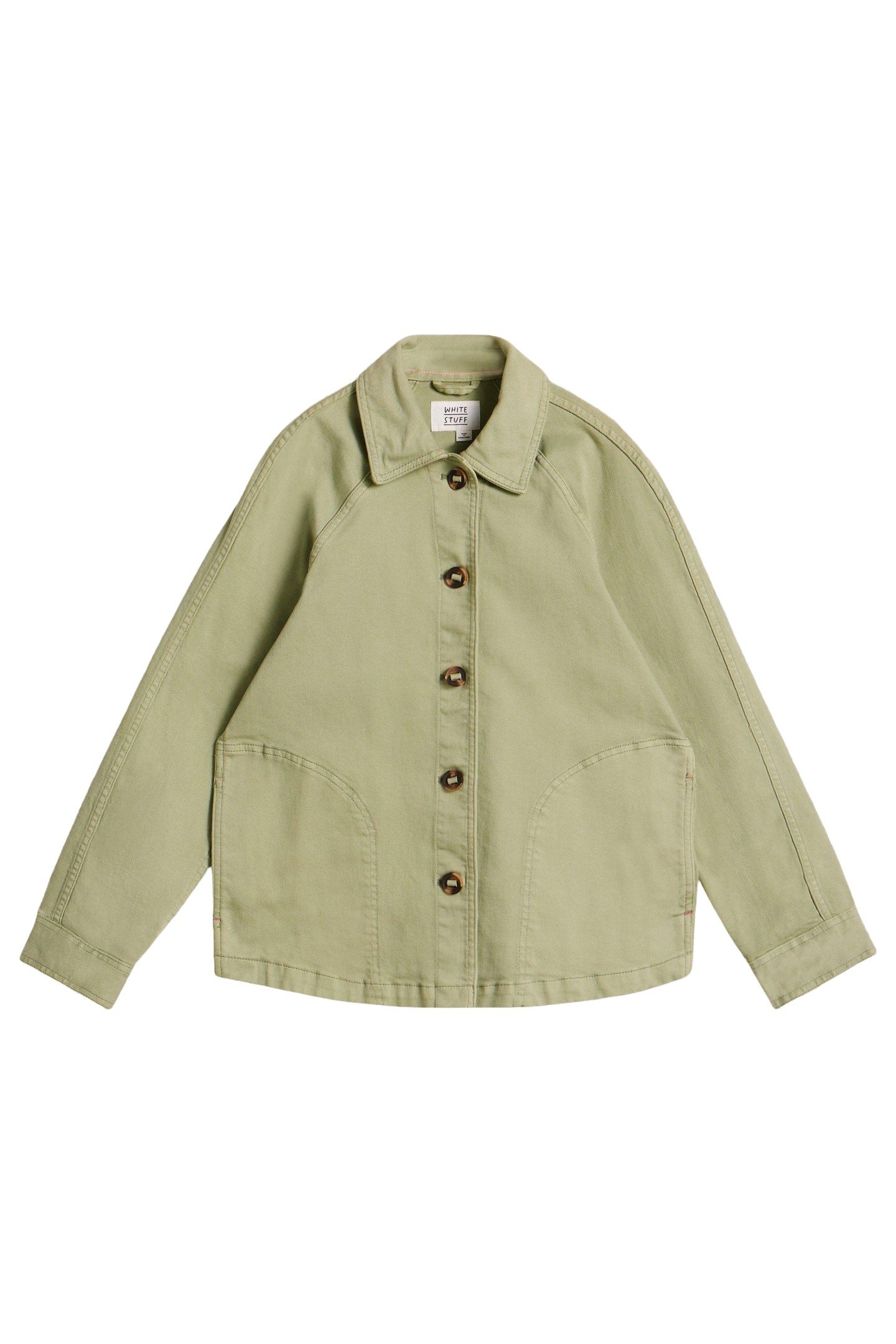EDEN DENIM JACKET LIGHT GREEN 3