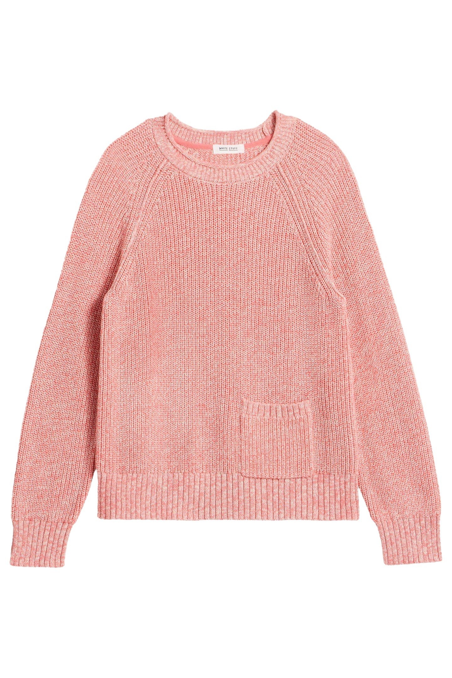 BAILEY COTTON JUMPER MID CORAL 3