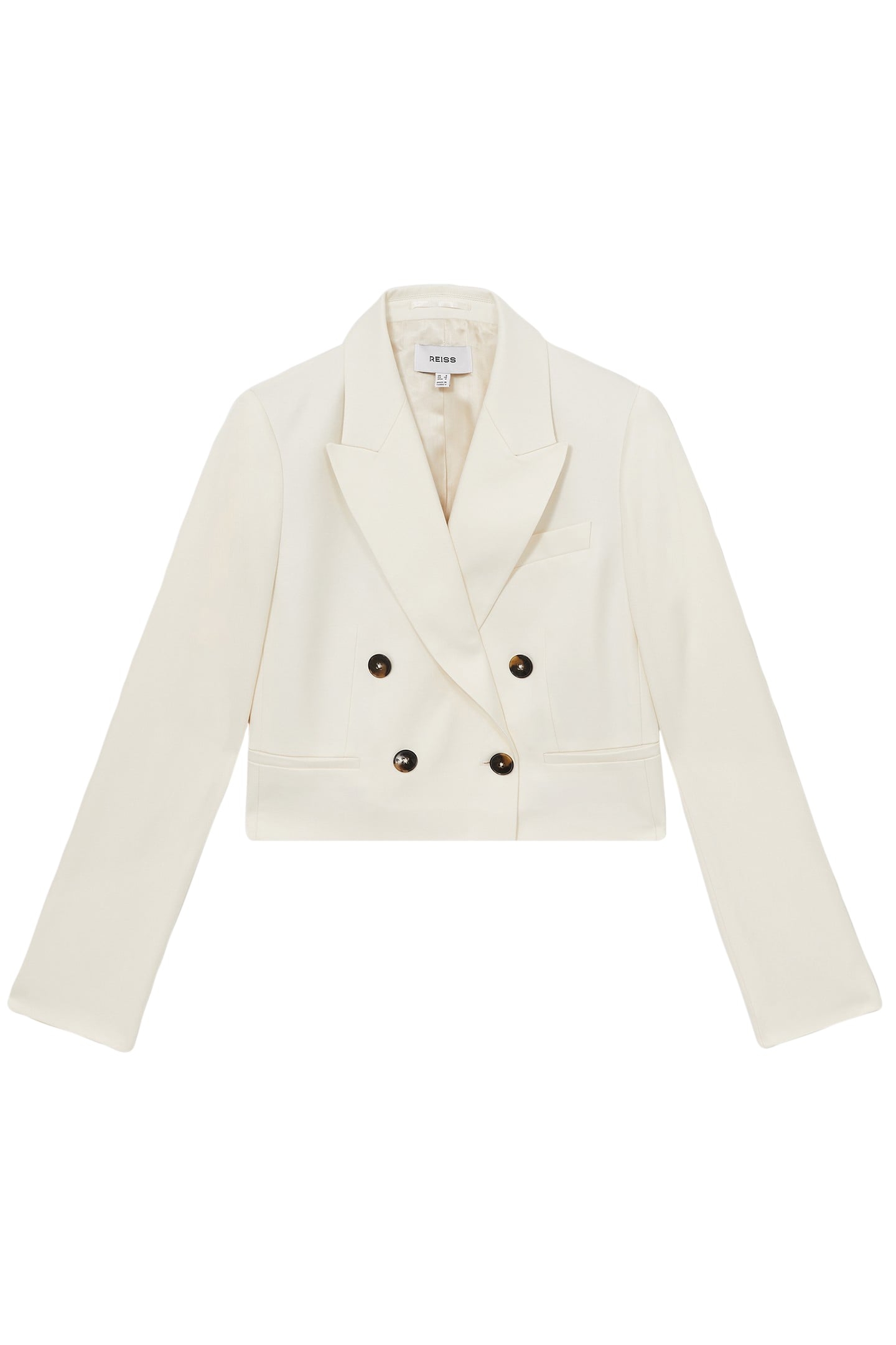 DB TAILORED CROPPED BLAZER CREAM 3