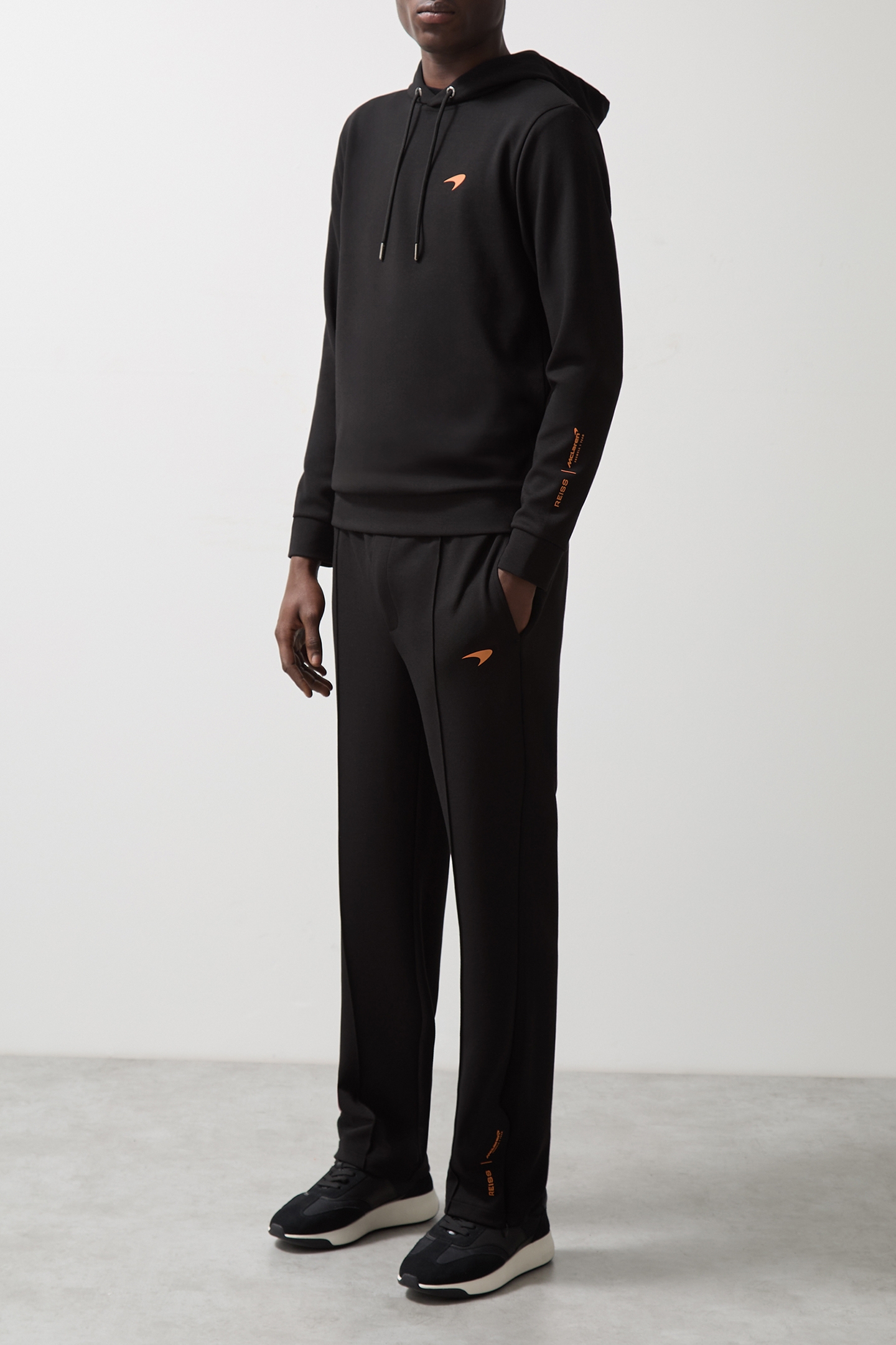 LS JERSEY INTERLOCK SPEEDMARK HOODIE BLACK 3