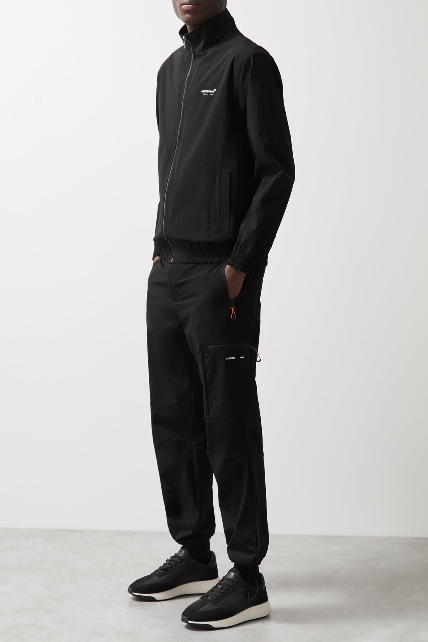 BELTED TECHNICAL CARGO TROUSER BLACK 3