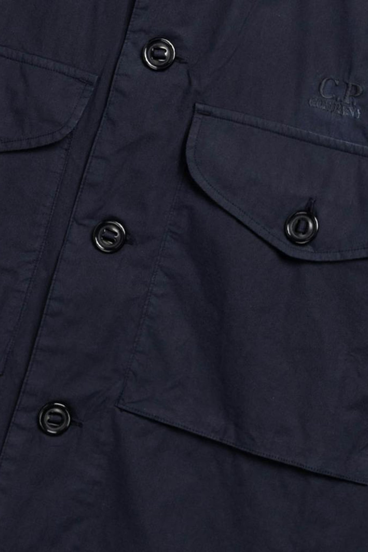 C.P. COMPANY – BOXY SHORT-SLEEVE SHIRT BLUE 3