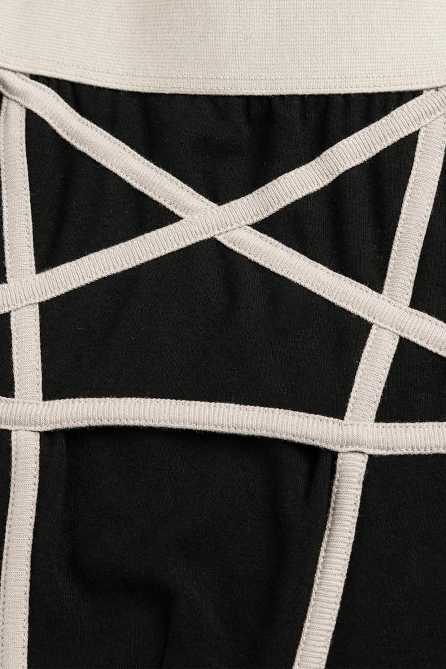 RICK OWENS – KNITTED THERMAL LEGGINGS BLACK 4