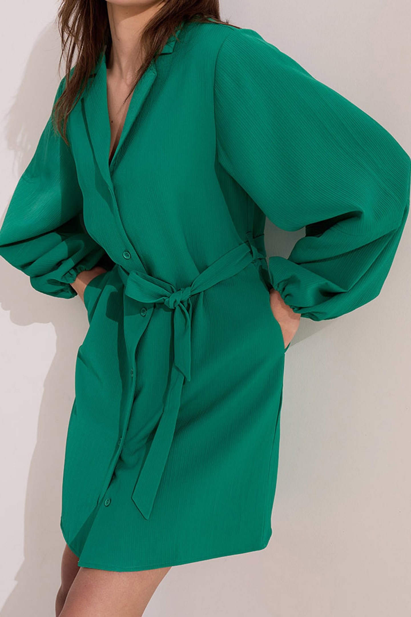 FRANCESCA DRESS LONG SLEEVE LUSH MEADOW 1