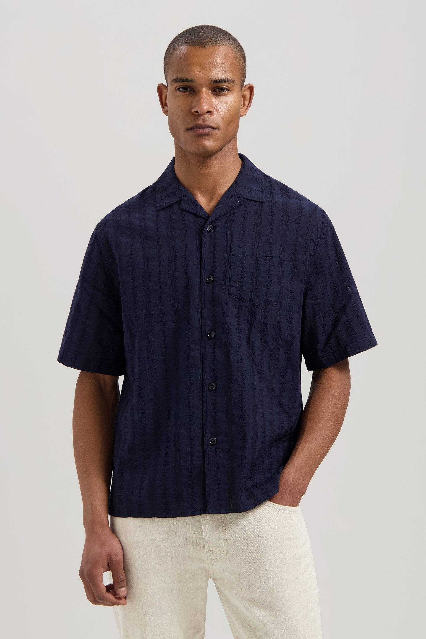 DS_SIRIUS RESORT SHIRT DK. NAVY 1