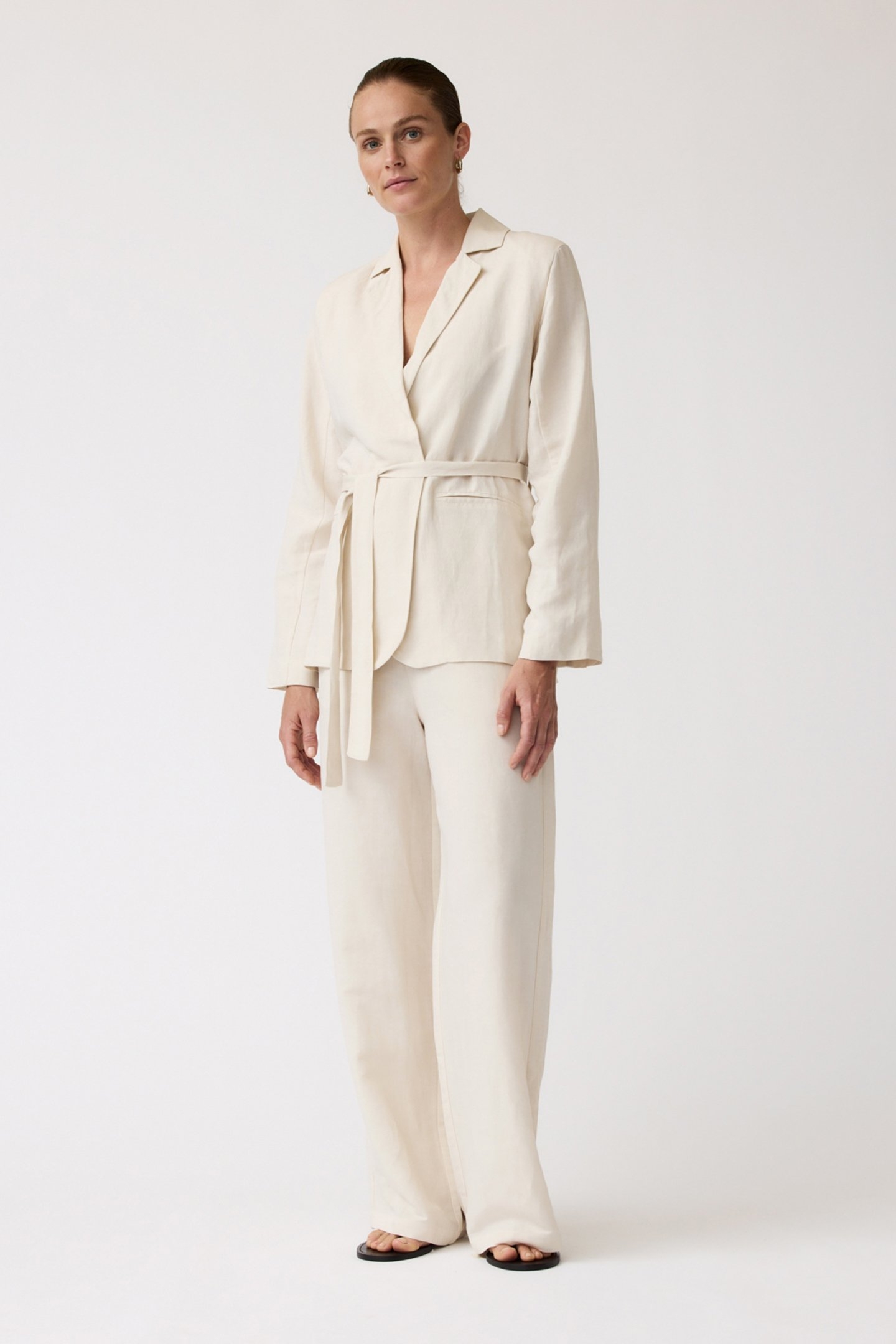 BLOSSOM BLAZER OATMEAL 2