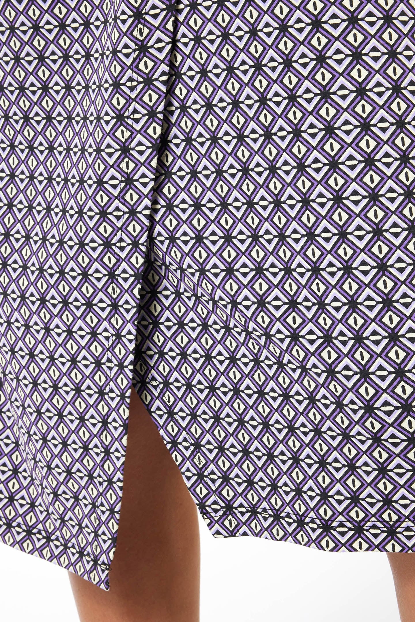 SKIRT KNOT GRAPHIC EARTH PRINT 4