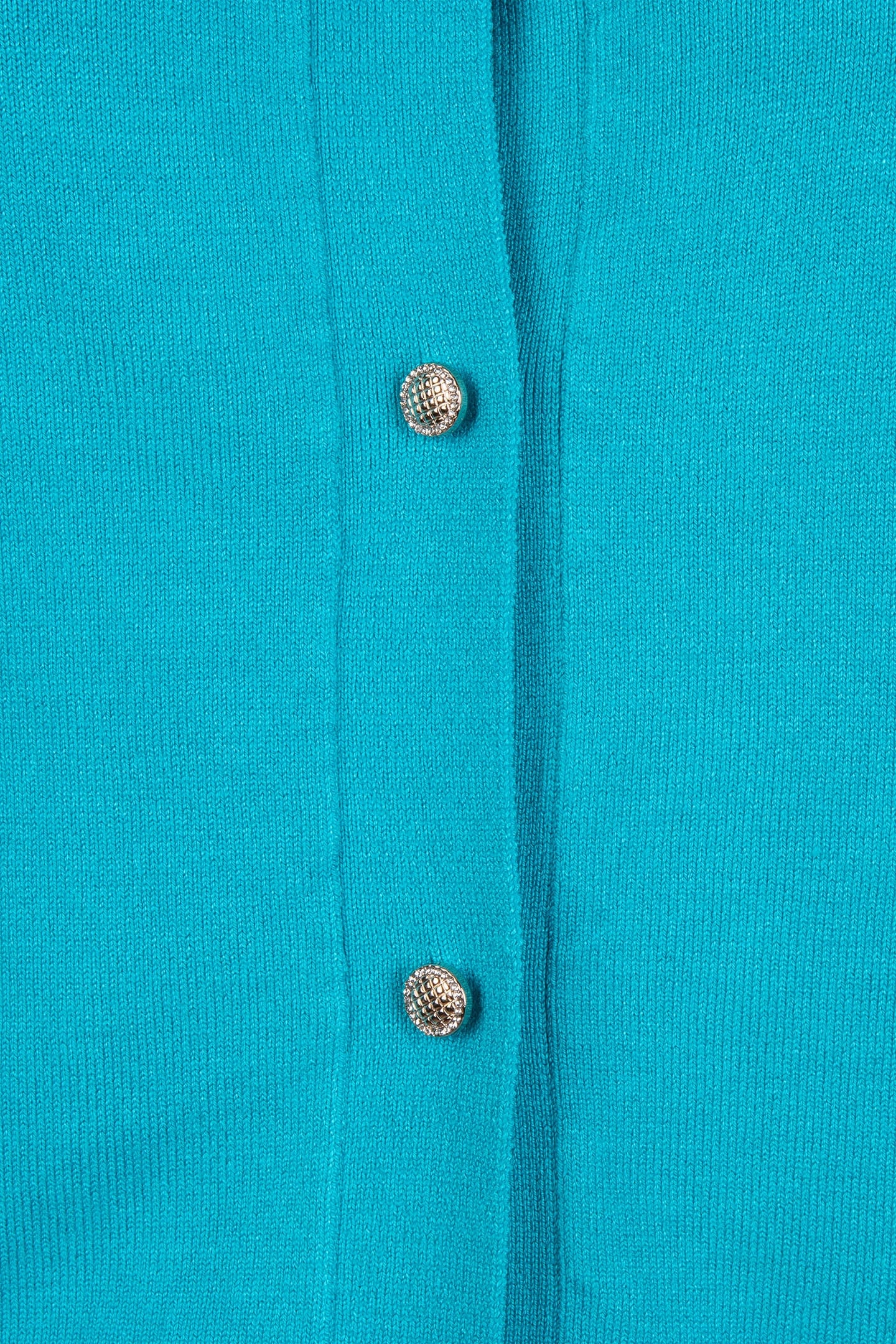 CARDIGAN PUFF SLVE BASIC KNIT PEACOCK BLUE 8