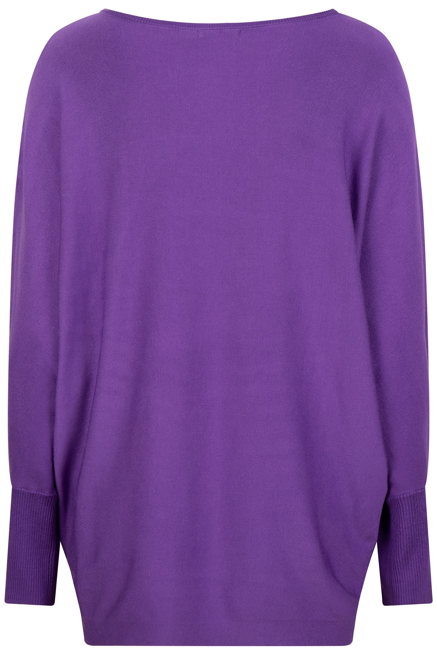 SWEATER BATWING BUTTONED CUFF DEEP LAVENDER 6