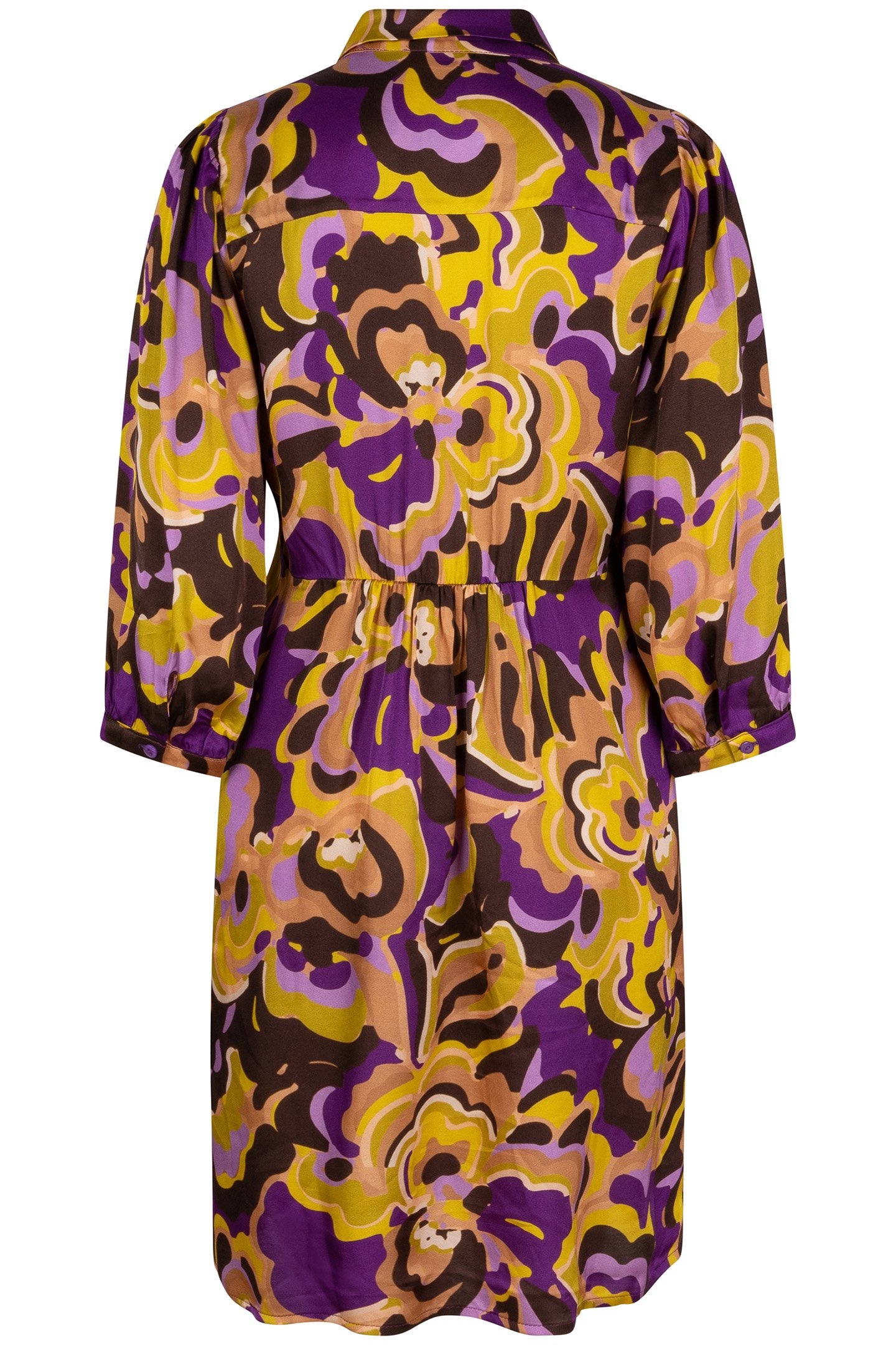 DRESS SHORT FANCY EARTH PRINT 6