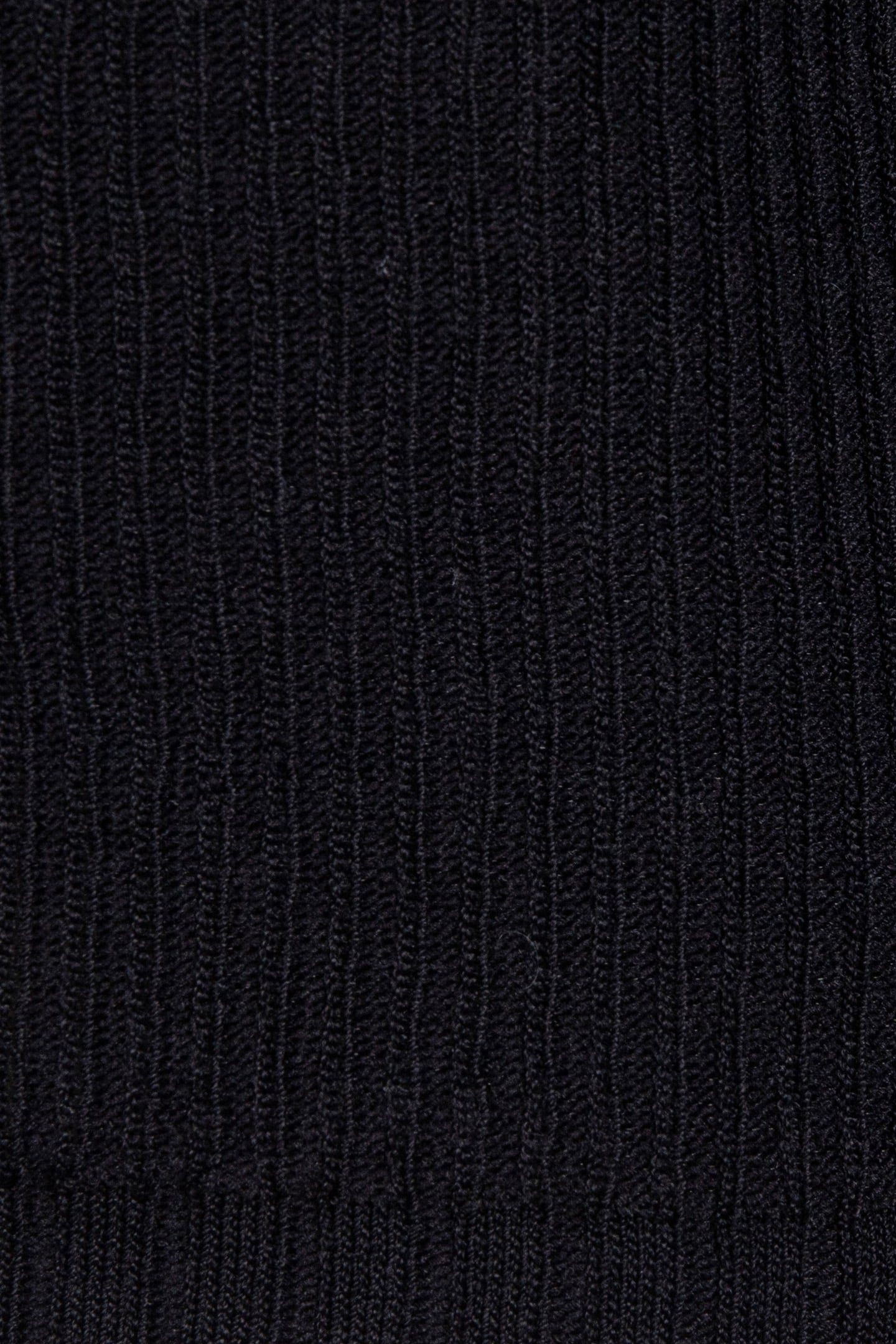 TOP KNITTED MIXED RIB BLACK 8