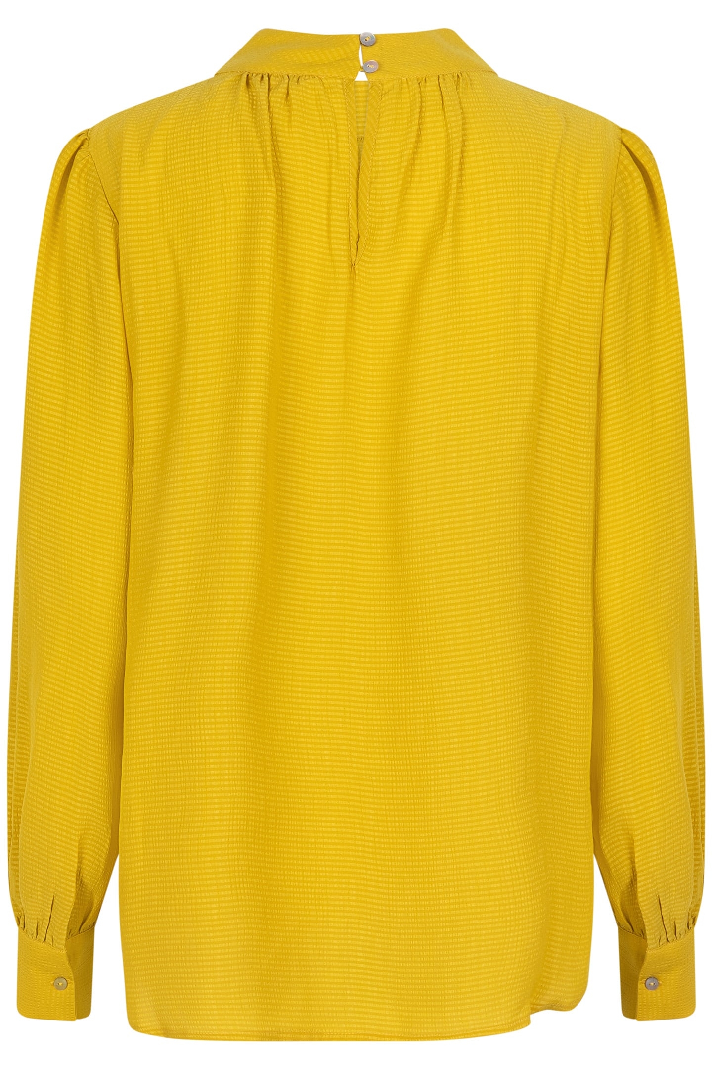 BLOUSE COLLAR GATHERING WARM OLIVE 6