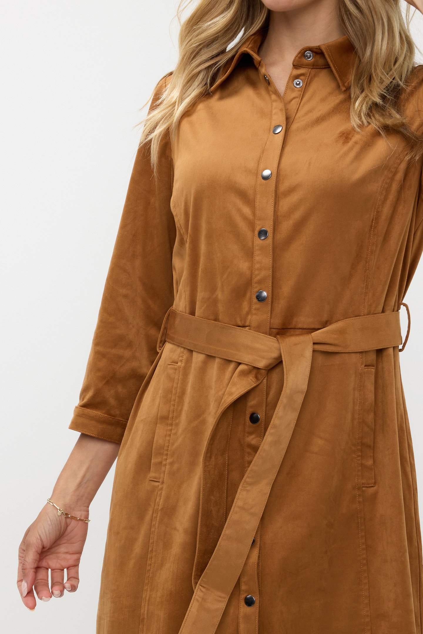 DRESS SUEDINE CAMEL 6