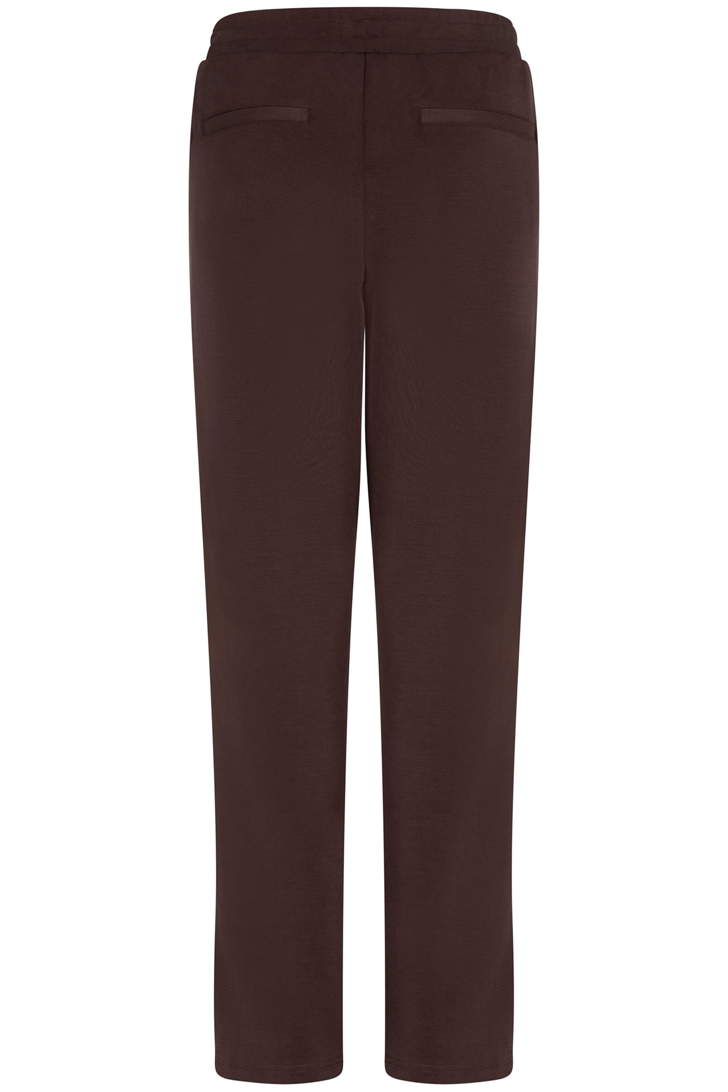 TROUSERS LUREX TAPE MODAL CHOCOLATE 5