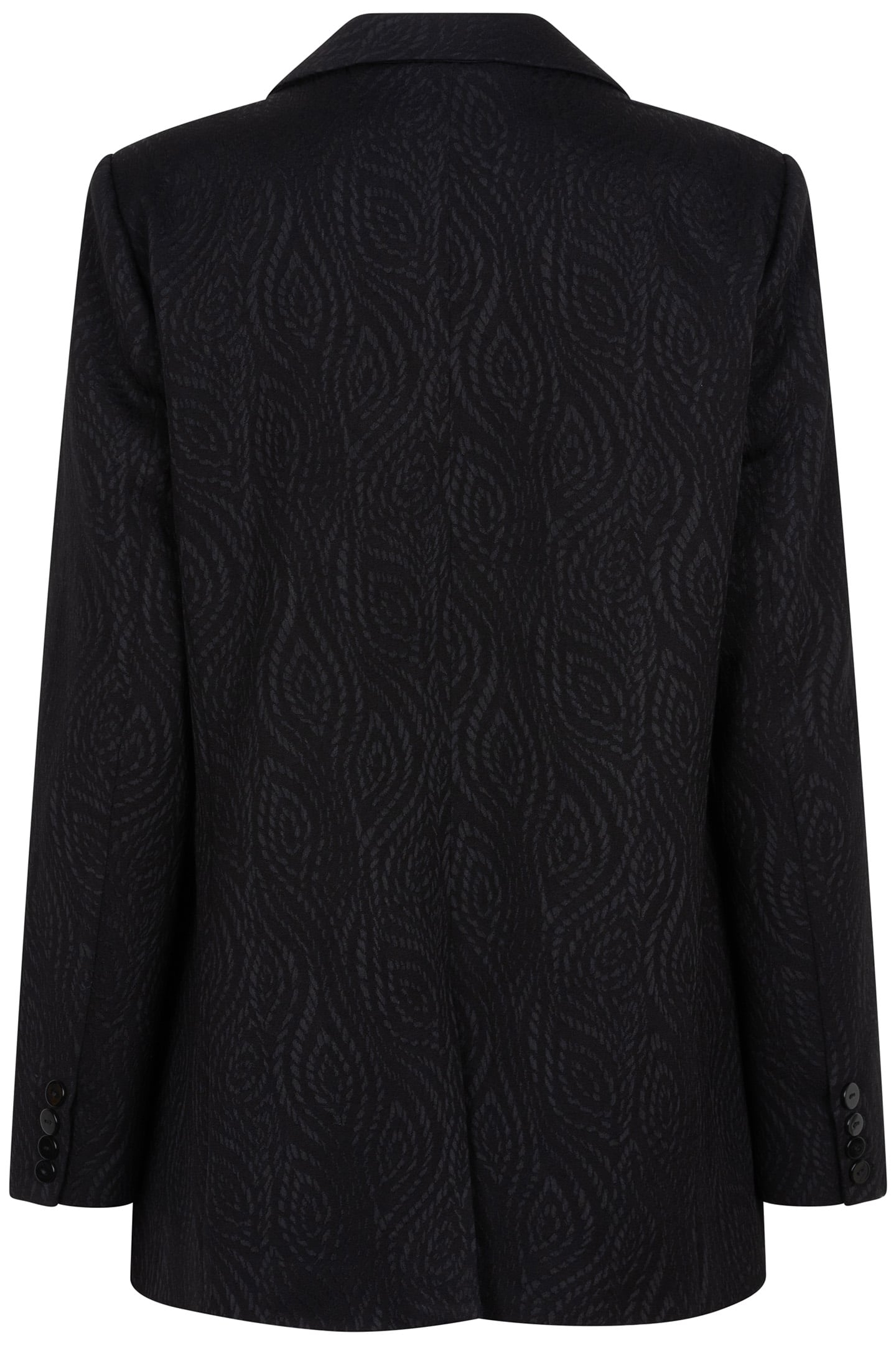 BLAZER JACQUARD STRETCH BLACK 5