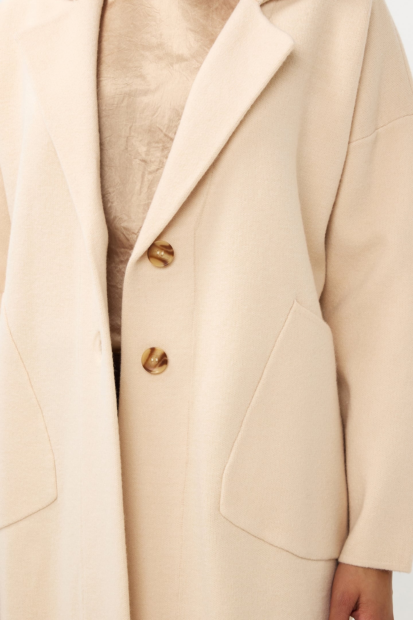 CARDIGAN BLAZER LONG BISCUIT 8