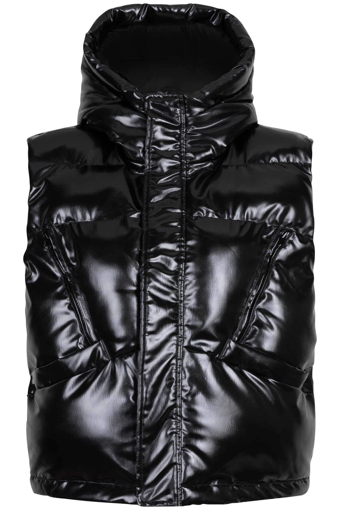 BODYWARMER SHORT BLACK 4