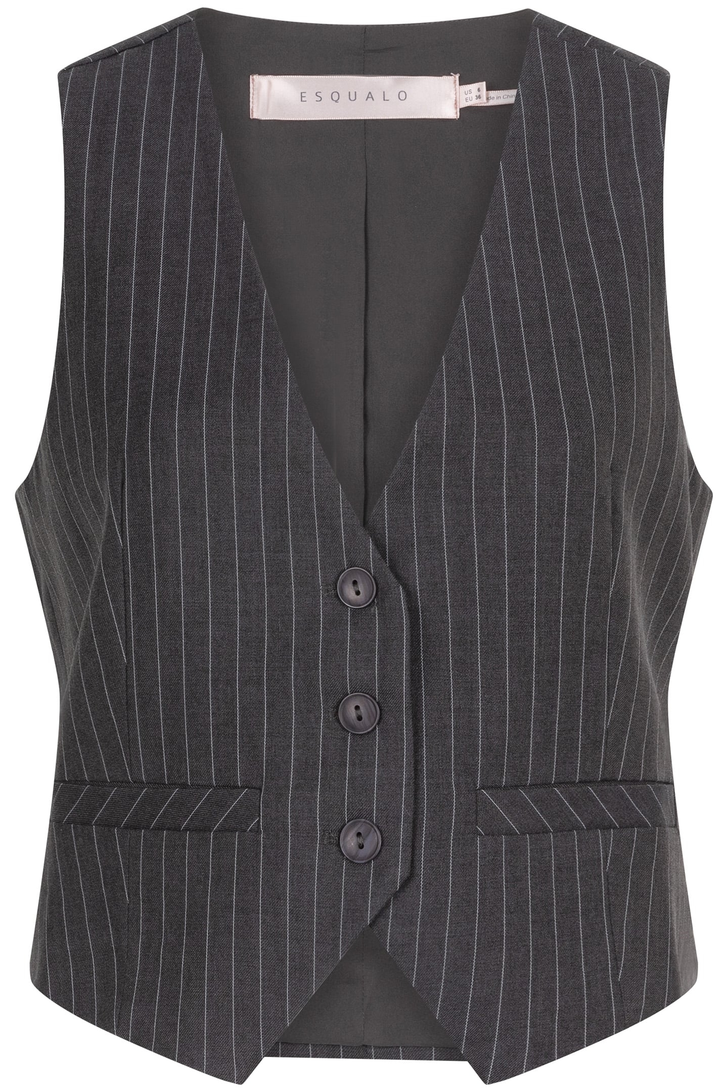 GILET PINSTRIPE DARK GREY 4