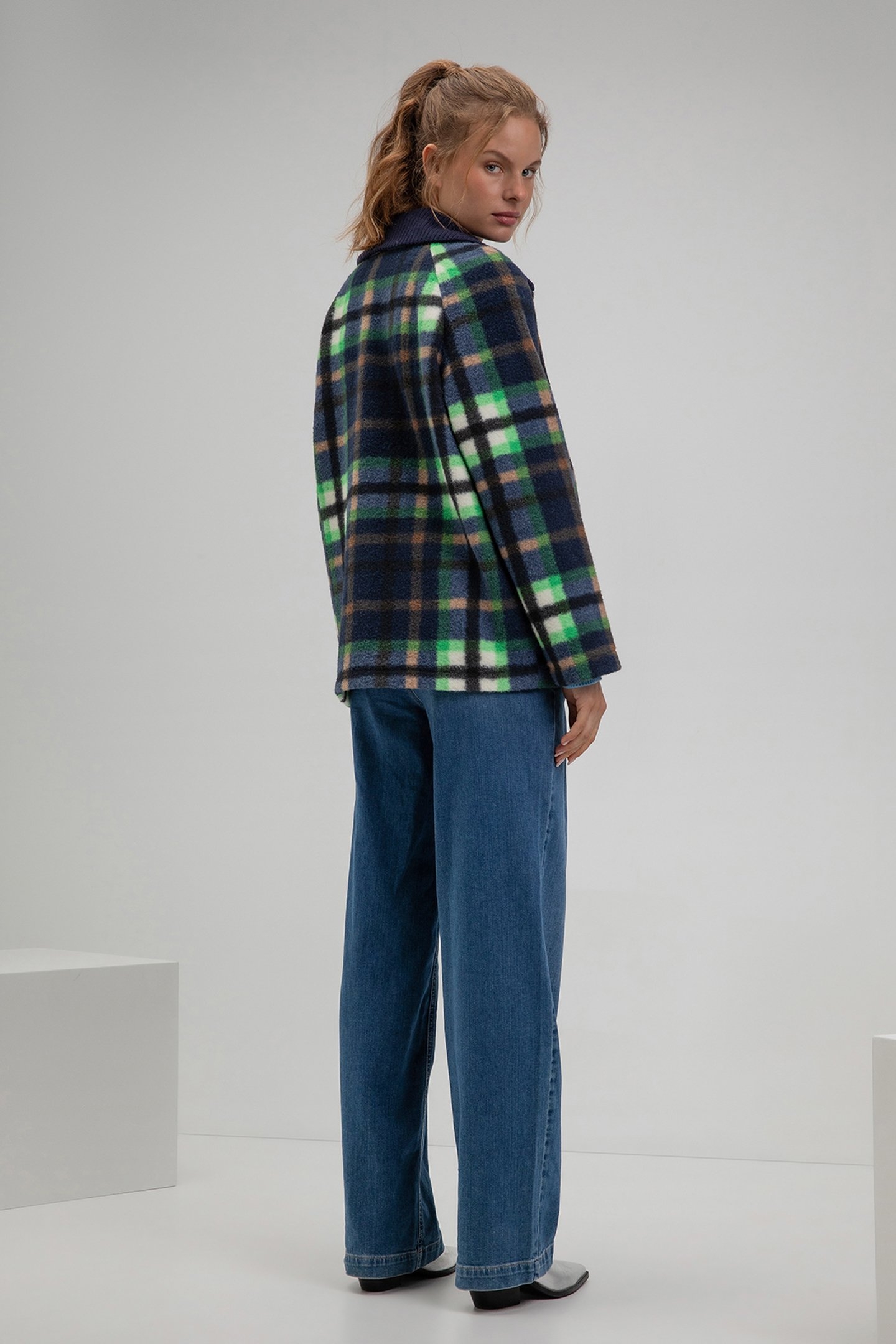 SEAN JACKET NAVY CHECK 3