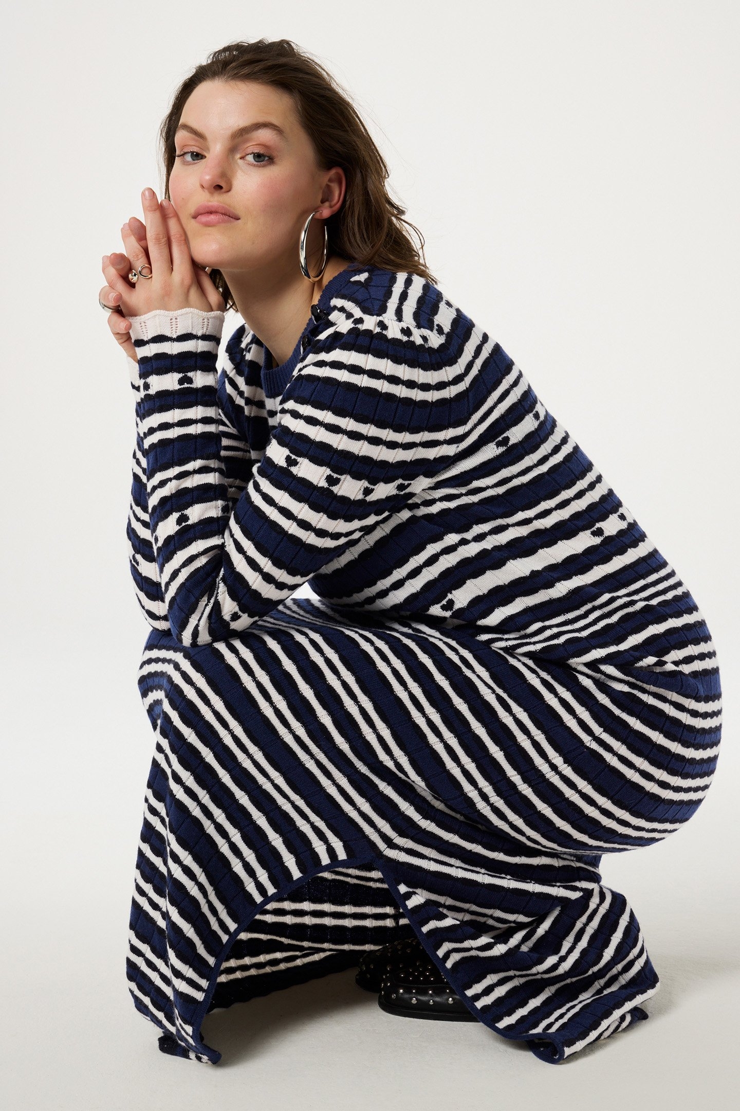 BANDA DRESS MULTI STRIPE 4