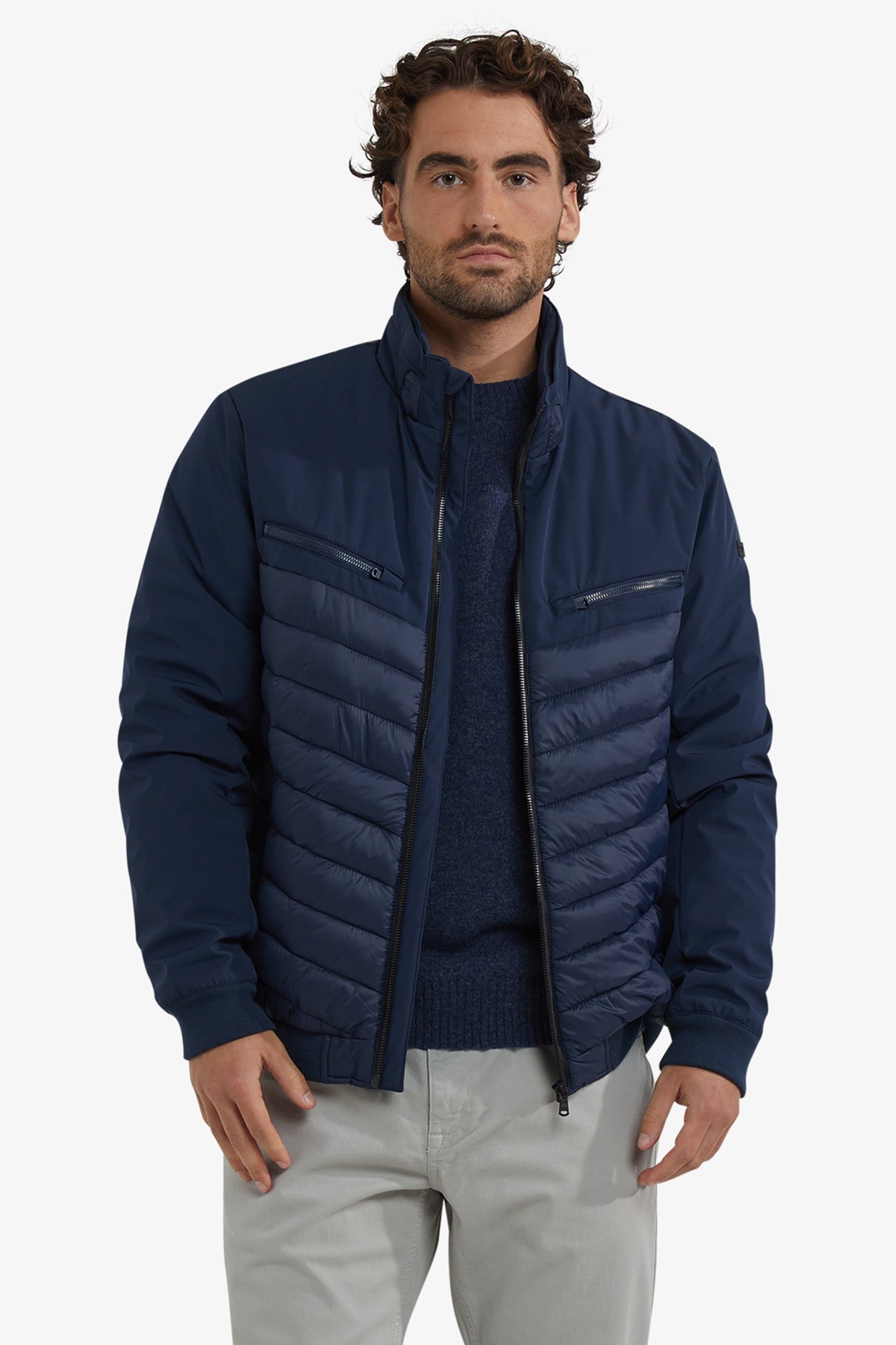 HYBRID JACKET NAVY 1
