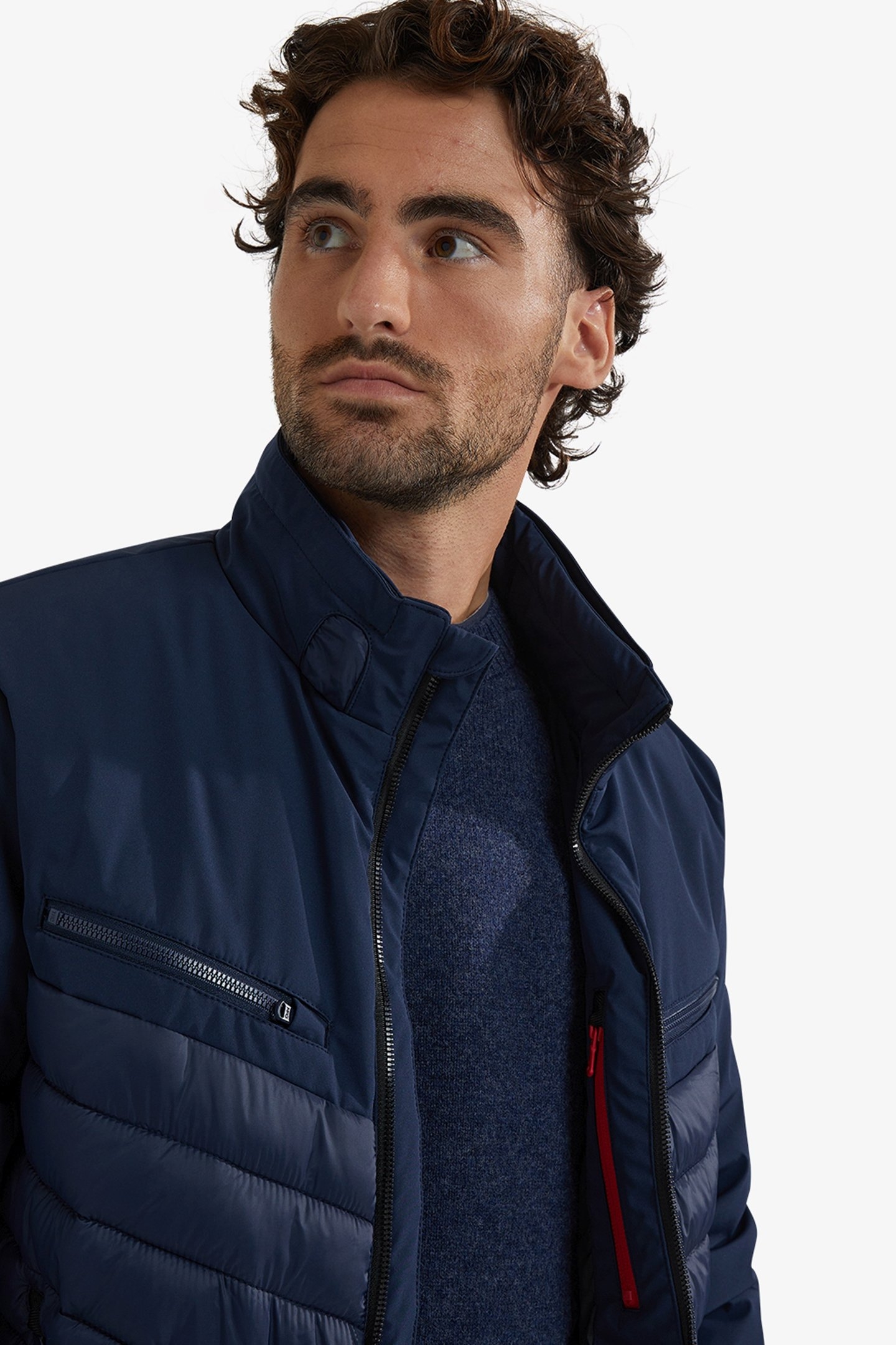HYBRID JACKET NAVY 7