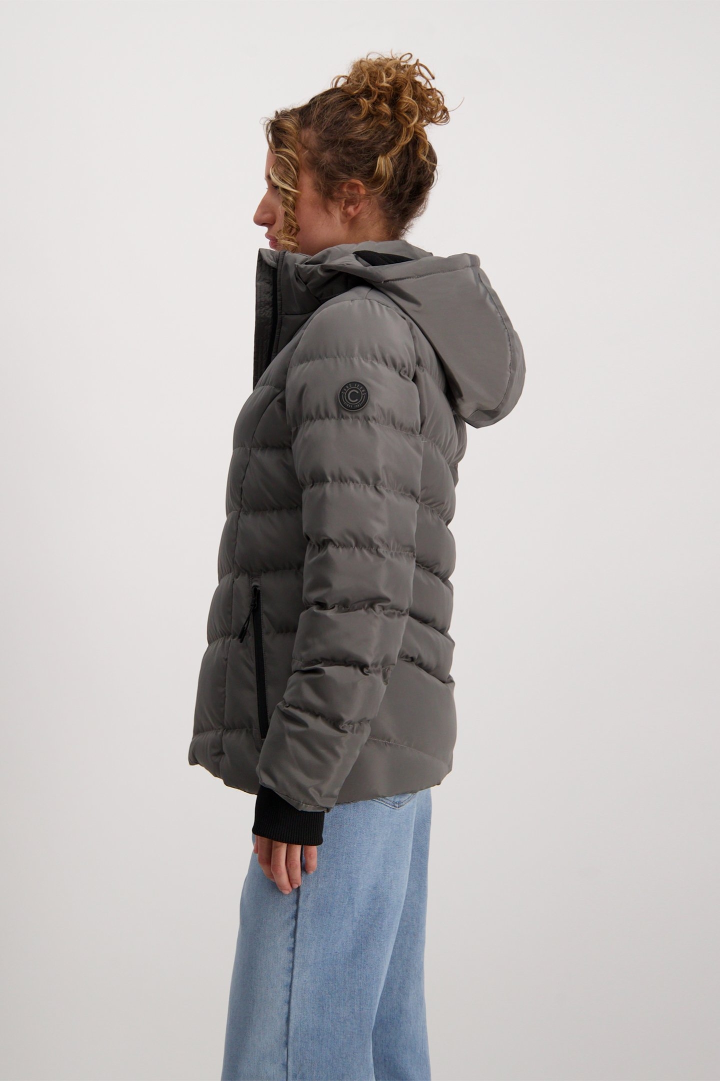 CASSY POLYESTER MID GREY 5