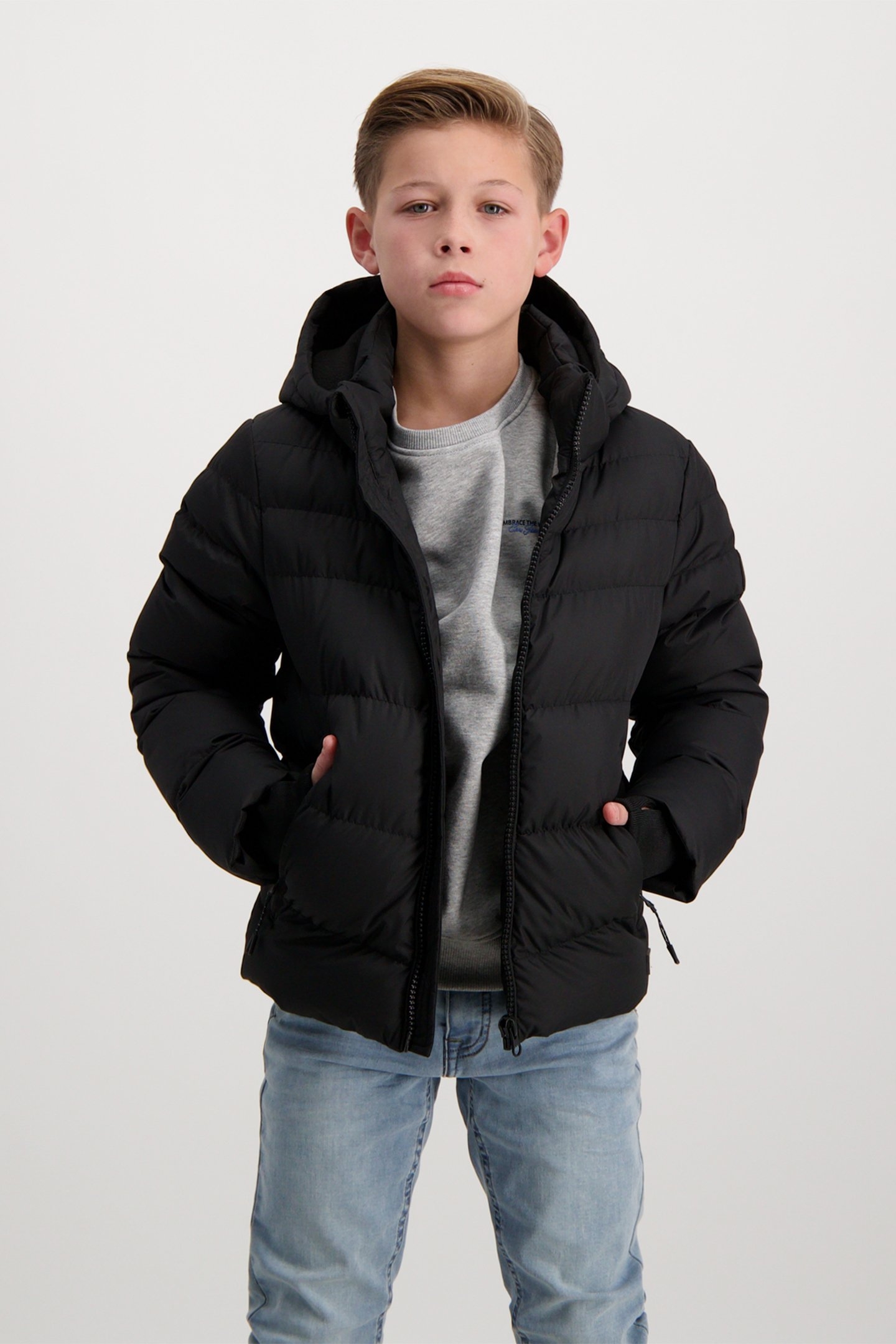 KIDS HEYWARD POLYESTER FOR BOYS BLACK 1