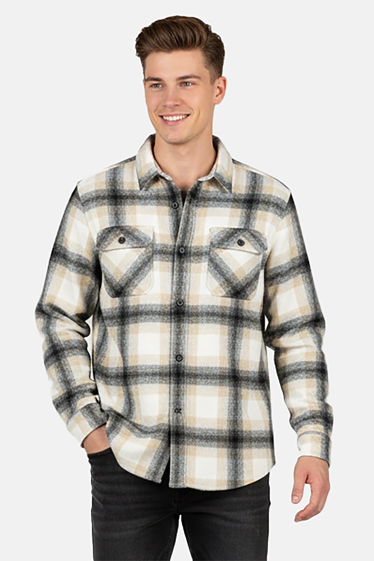 MITZEL SW SHIRT WHITE 1