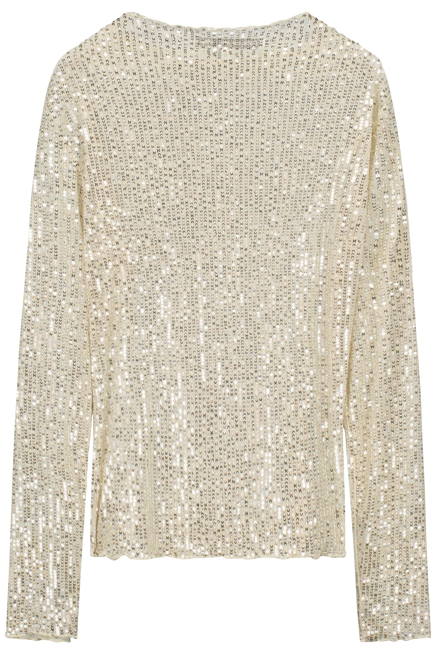 NOUS SOMMES LABELS – JENNIE SEQUIN TOP SAND 2
