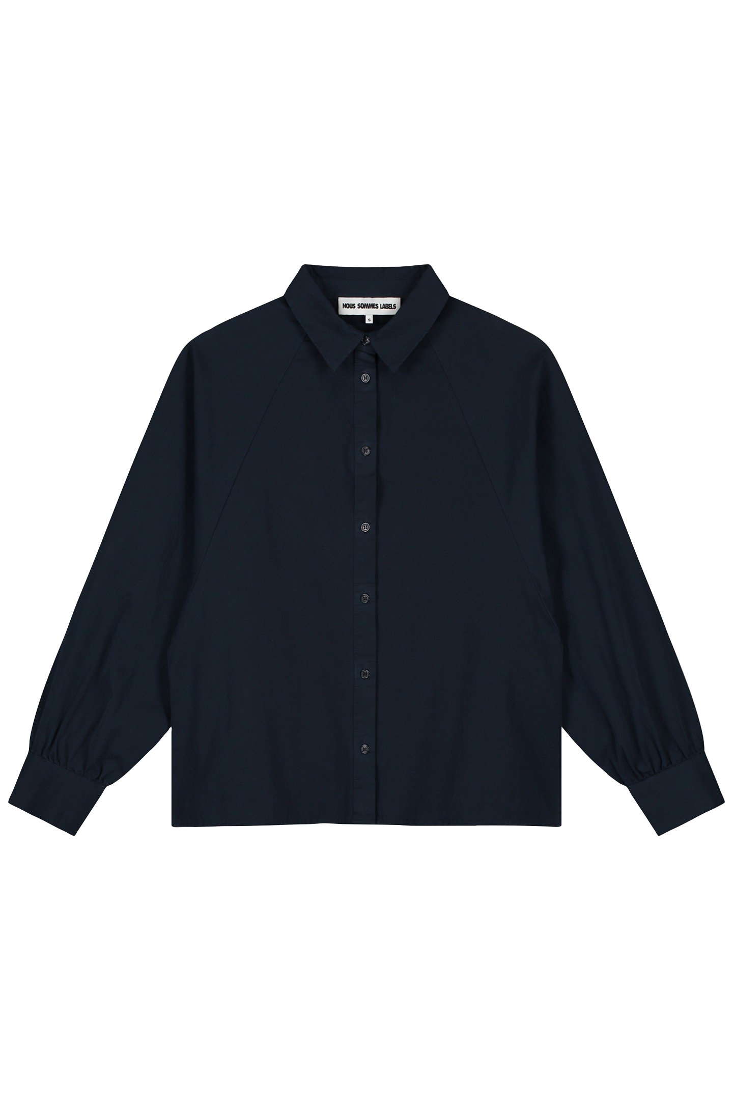NOUS SOMMES LABELS – CARA BLOUSE NAVY 1