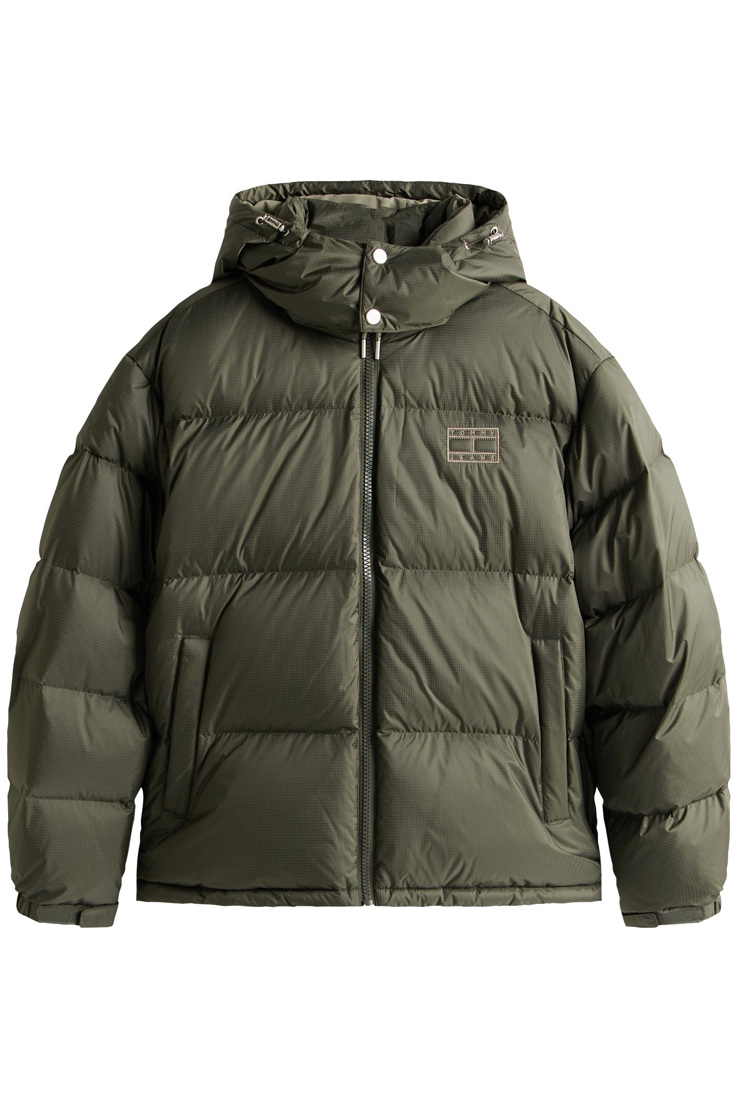 ALASKA DOWN PUFFER PEWTER GREEN 3