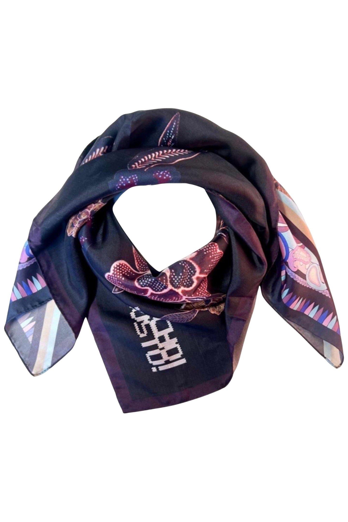 SCARF BURANO 476 DARK MULTI 1