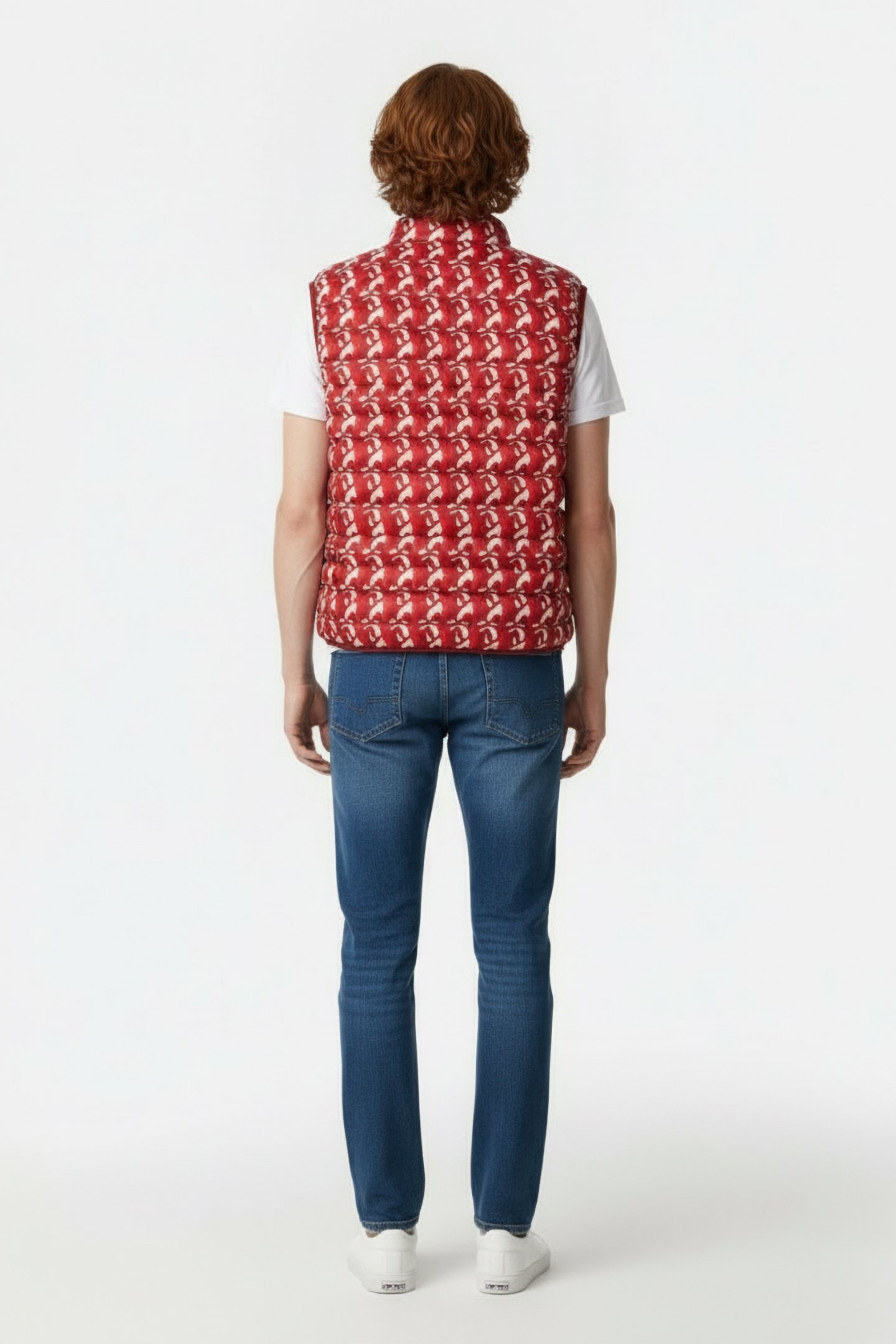 TOM MONOGRAM DOWN JACKET MONOGRAM FIRE RED 2