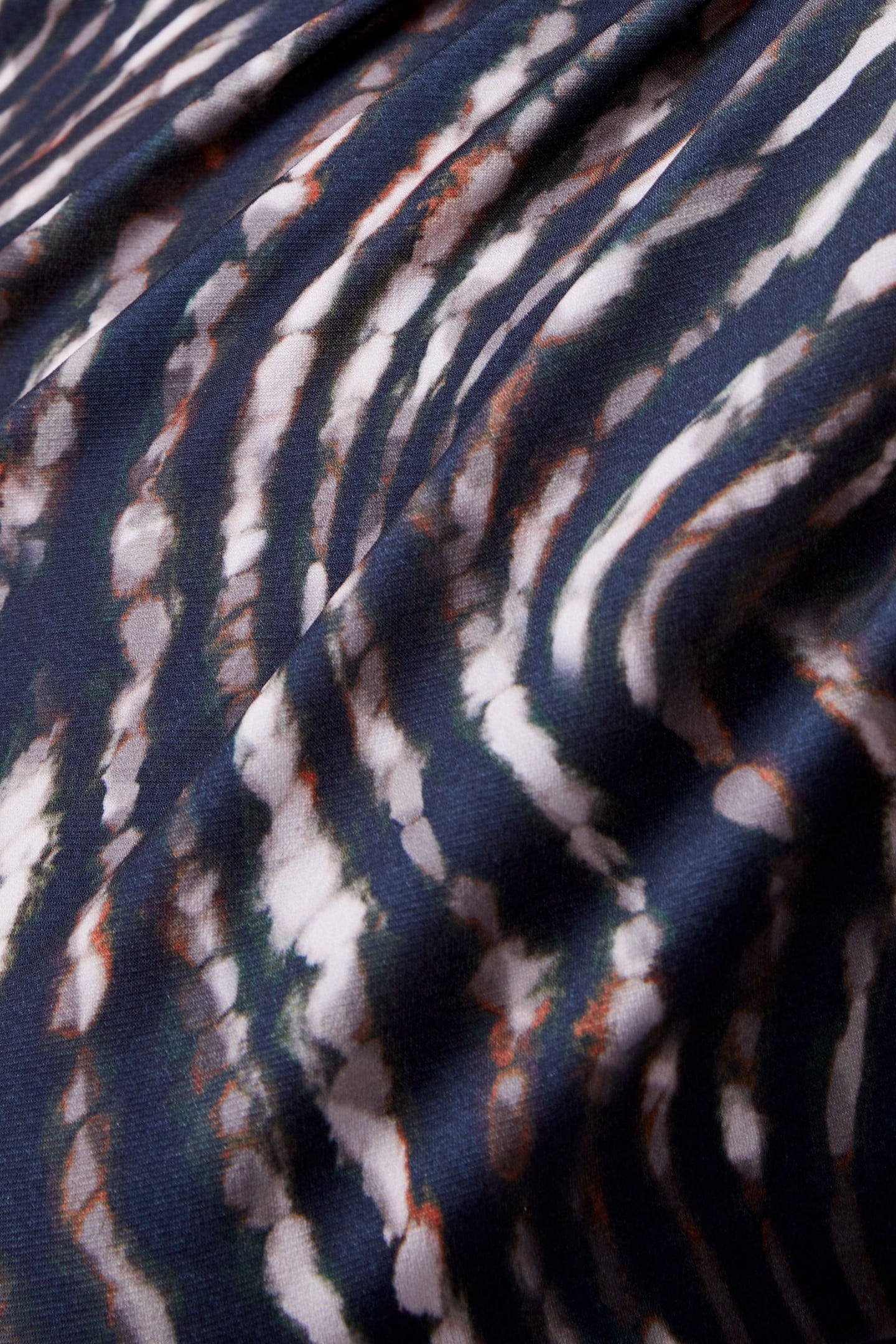 ZINA PORTIA SS TEE BROWN MULTI 4