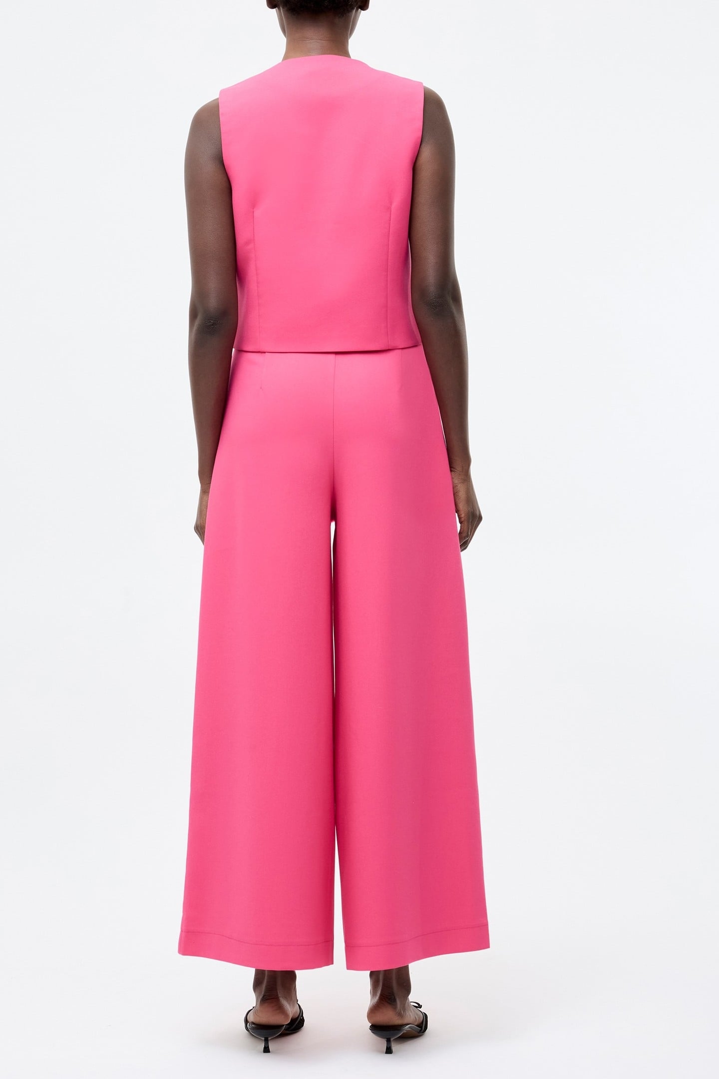 TAILORED WAISTCOAT RASPBERRY SORBET 4