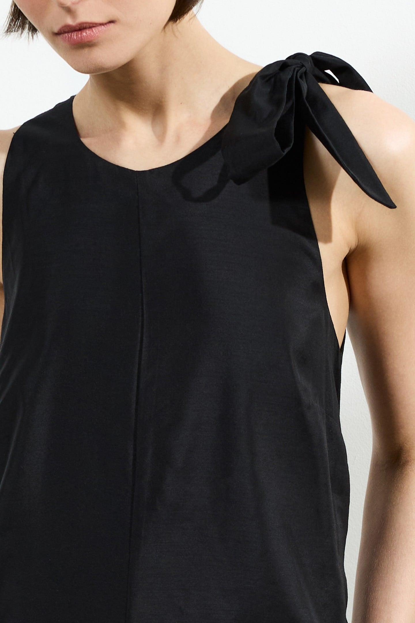 HOLLAND SHOULDER TIE JUMPSUIT BLACK 6