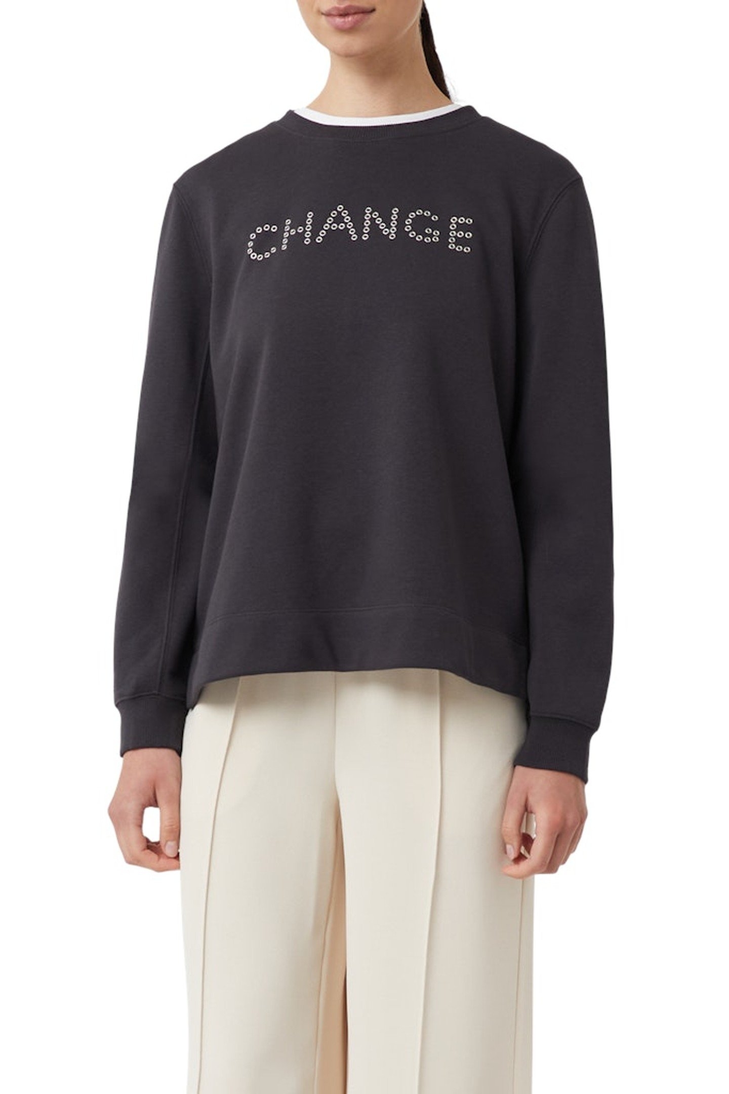 COMMA SWEATSHIRTS GREY 3