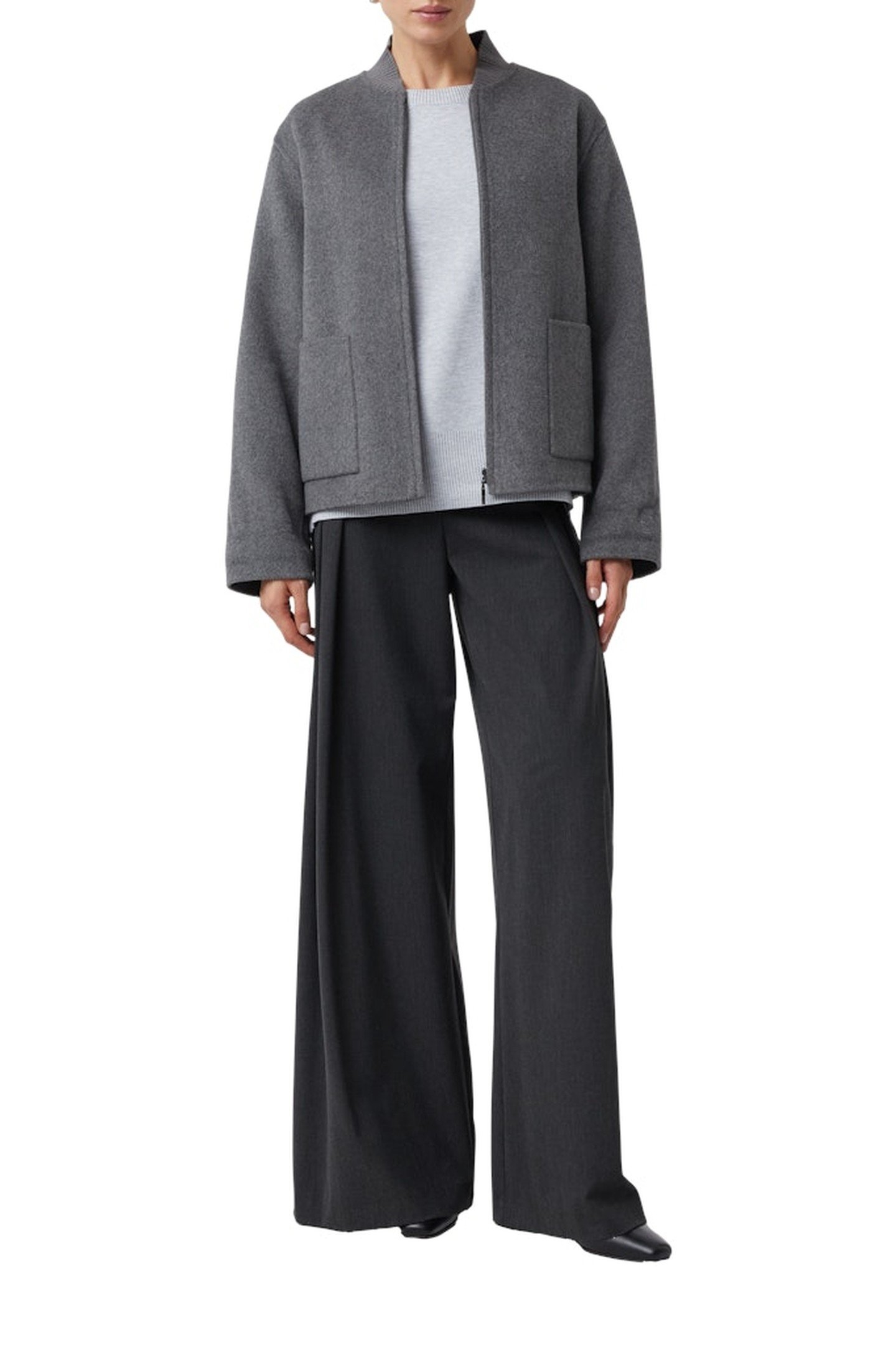 COMMA PULLOVER LIGHT GREY 4