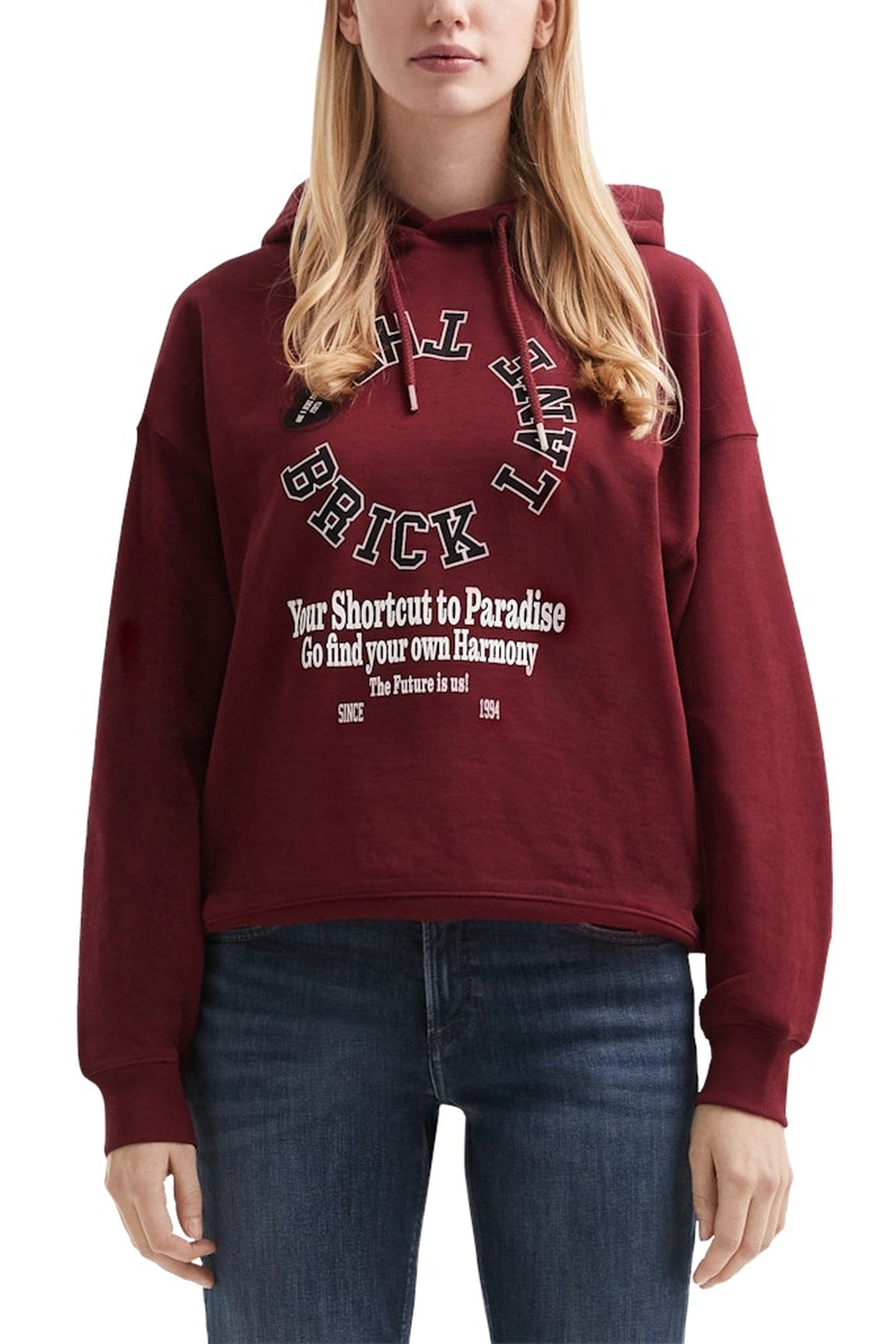 S.OLIVER-QS SWEATSHIRTS BURGUNDY 1