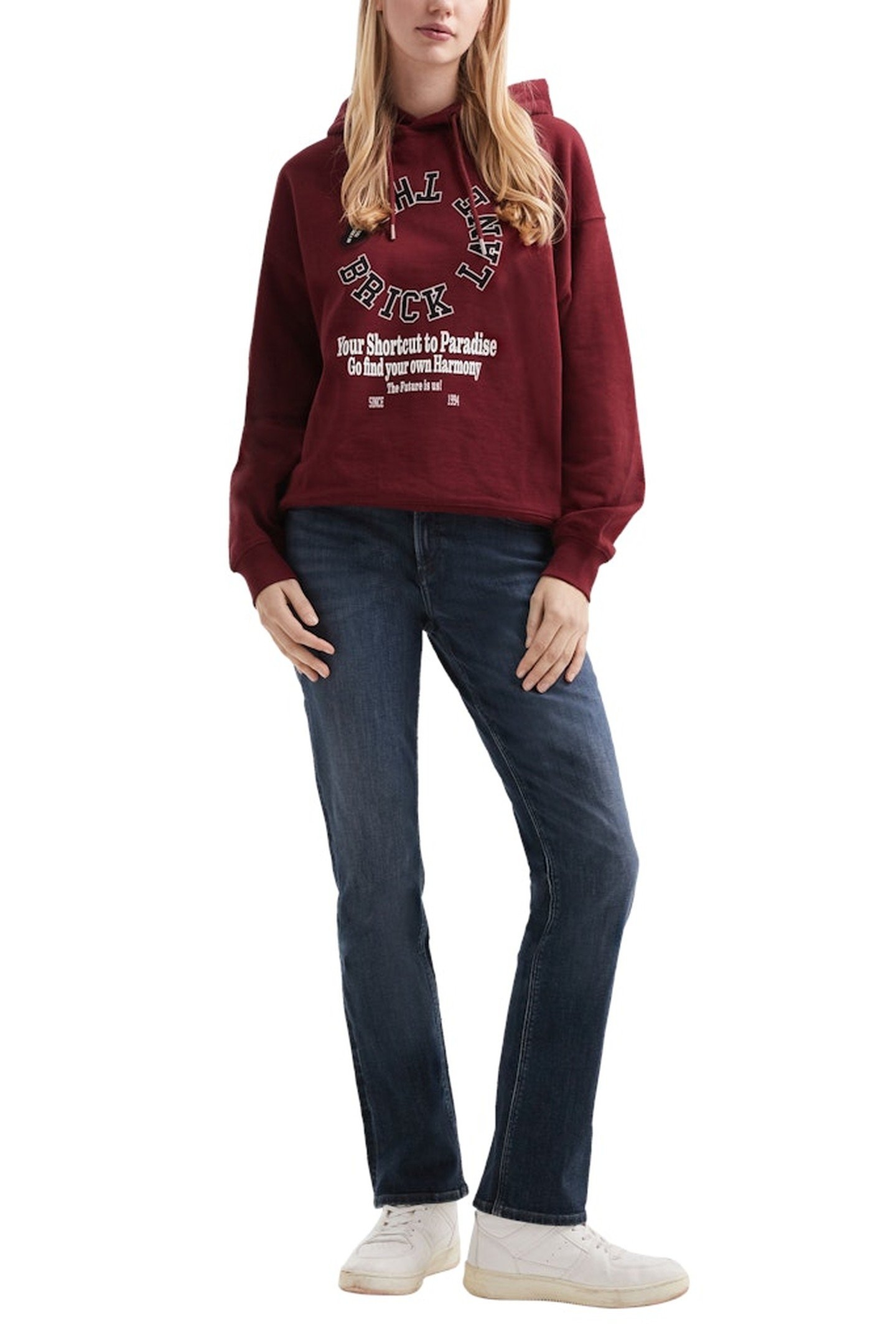 S.OLIVER-QS SWEATSHIRTS BURGUNDY 2