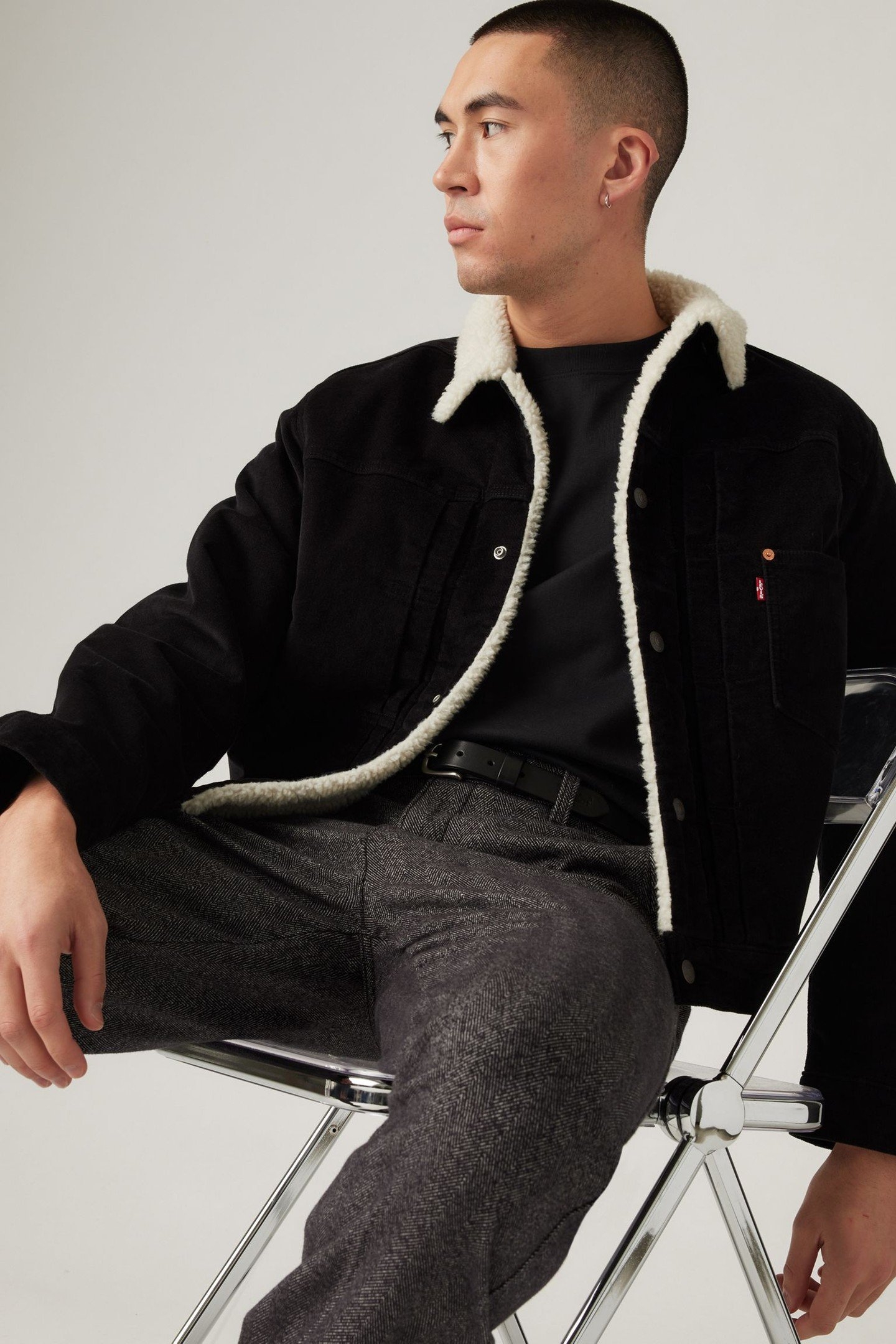 TYPE I SHERPA JACKET BLACK 7