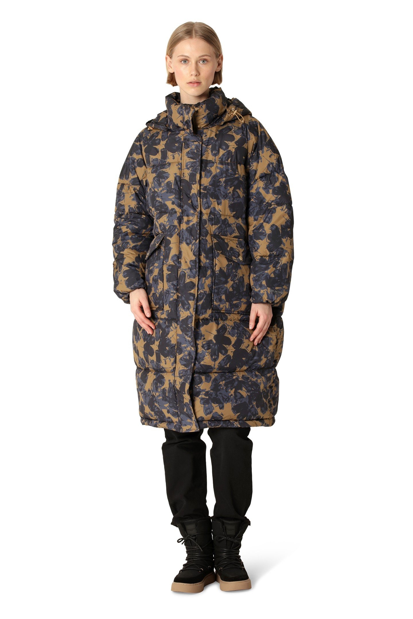 PEPPY06P PADDED JACKETS BEIGE BUTTERFLY 1