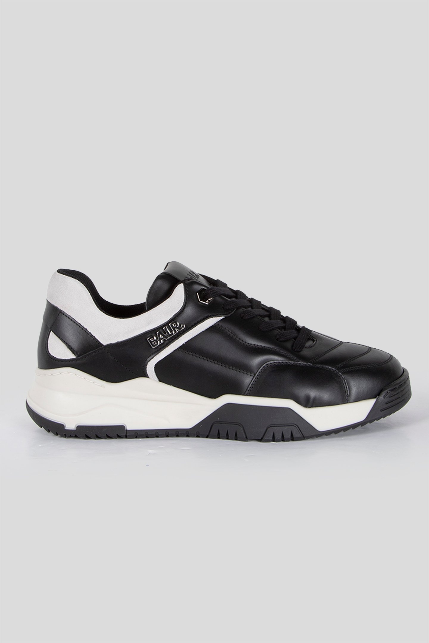 CHUNKY FOOTBALL SNEAKERS BLACK/WHITE 1