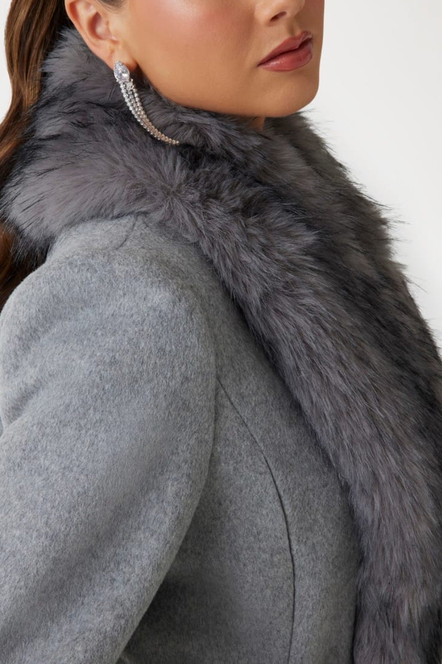 VALERIE COAT HEATHER MEDIUM GREY 7